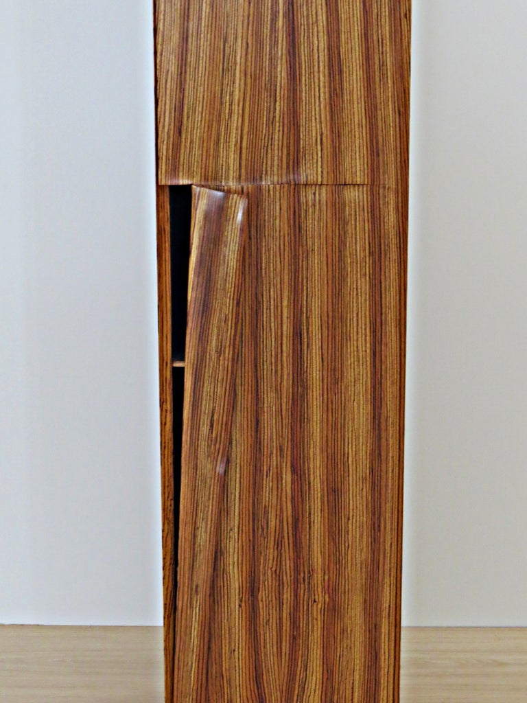 Tower Handmade, Solid Zebra Wood, Made in Germany, High