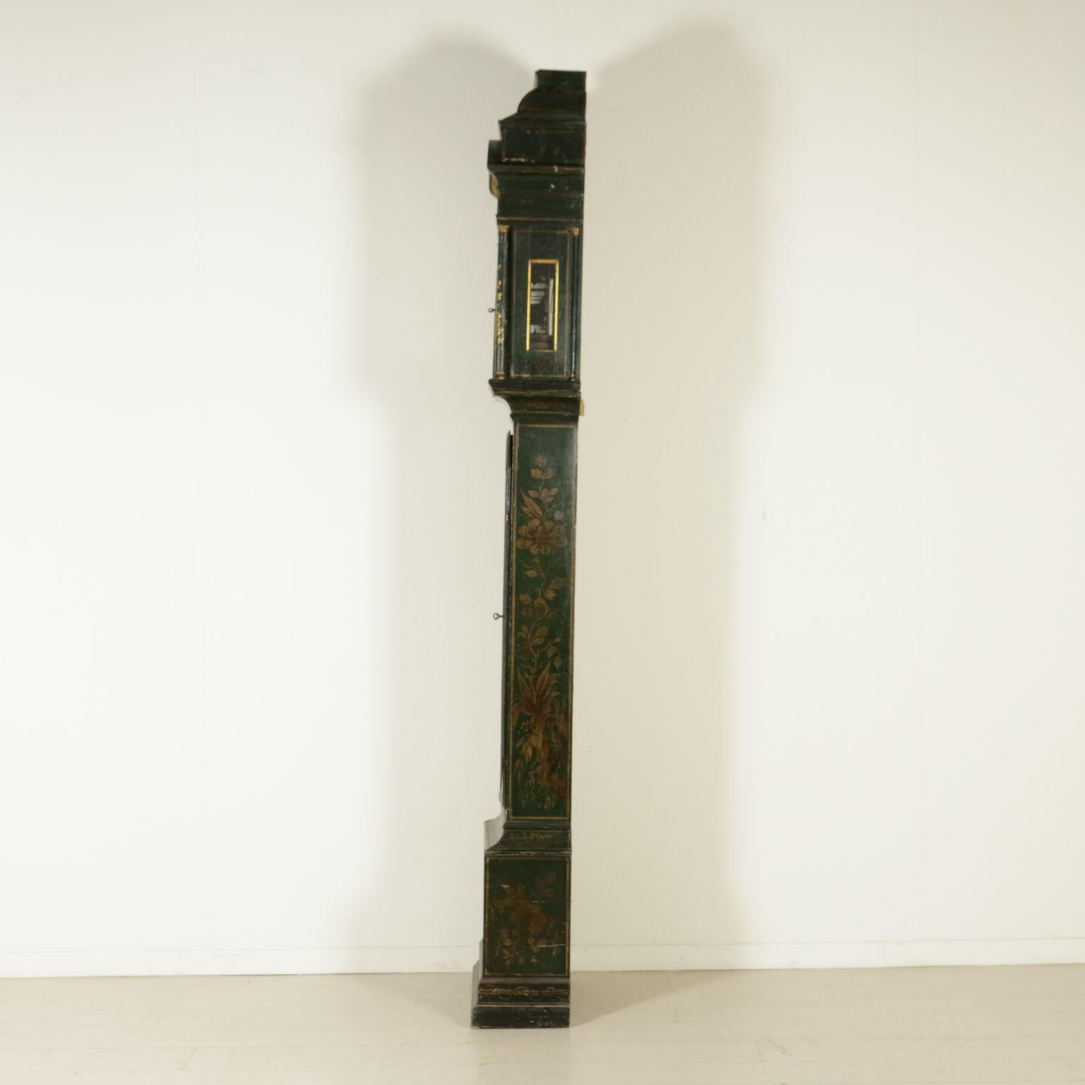 Tower Clock, Phippard Jappened Long Case George II Period '1730-1760' For Sale 10