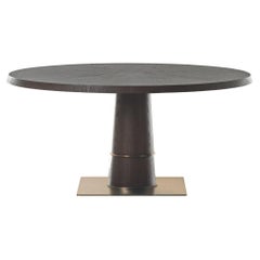 Tavolo rotondo a torre