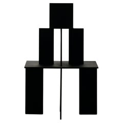 TOWERX12 Sculpture architecturale en fer noir mat par Towerland