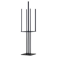 TOWERX17 Sculpture architecturale en fer noir mat par Towerland