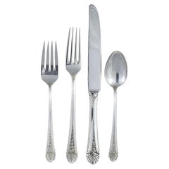 Towle, Royal Windsor, Sterling Silver 6 Place Setting with Extras