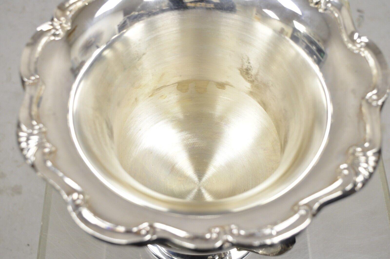 Towle Silver Plate Champagne Chiller Ice Bucket Trophy Cup NJPHA 1988 Champion B For Sale 2