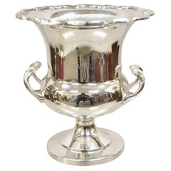 Retro Towle Silver Plated Champagne Chiller Ice Bucket Trophy Cup NJPHA 1988 Champion