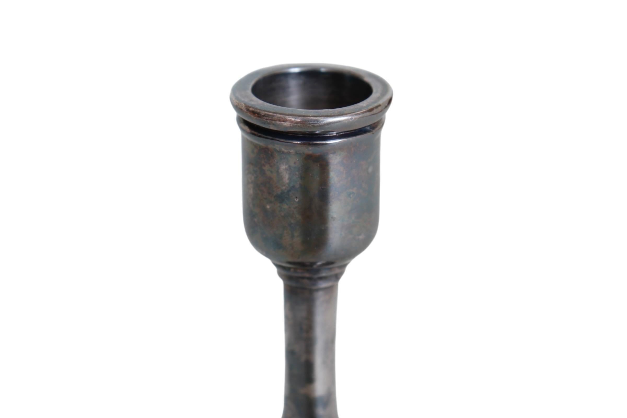 Americano Portacandele Towle in silverplate - una coppia in vendita