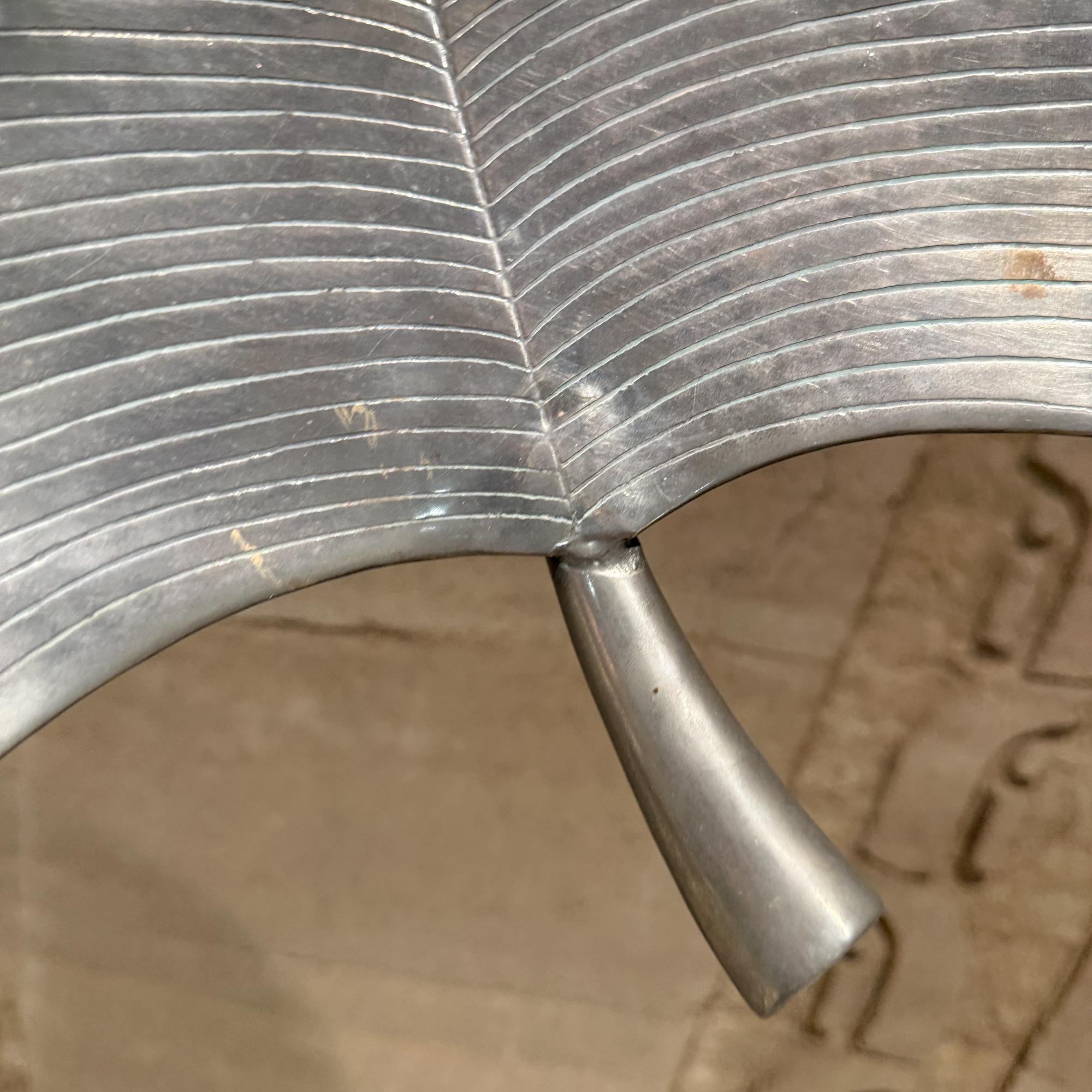 Towle Silversmith Nickel Plated Leaf Serving Tray Lizard Decor For Sale 7
