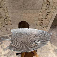 Towle Silversmiths Bandeja de servir niquelada Decoración lagarto