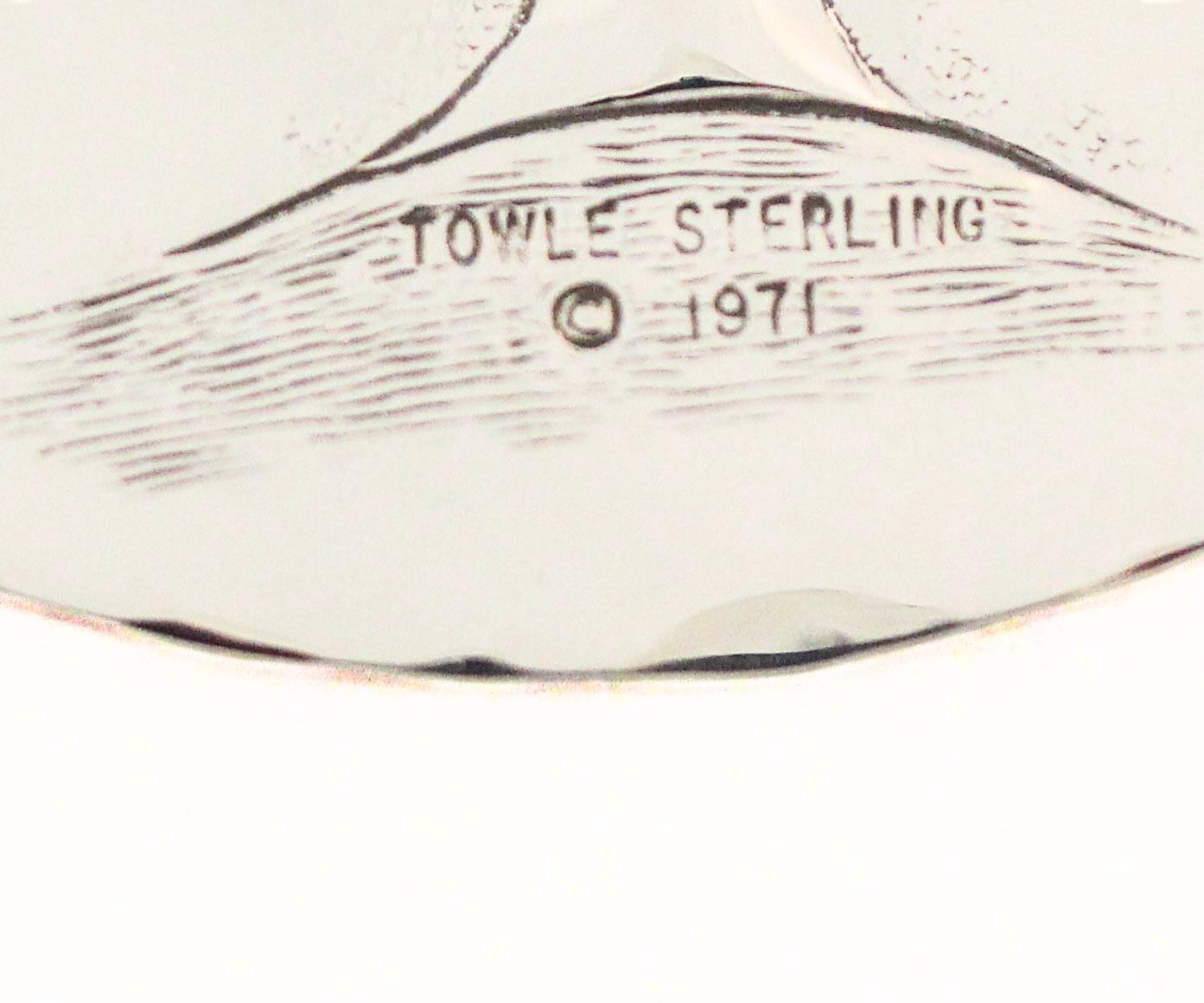 Towle Silversmiths Sterling Silver Weihnachtsschmuck - CIRCA 1971 (Ende des 20. Jahrhunderts) im Angebot