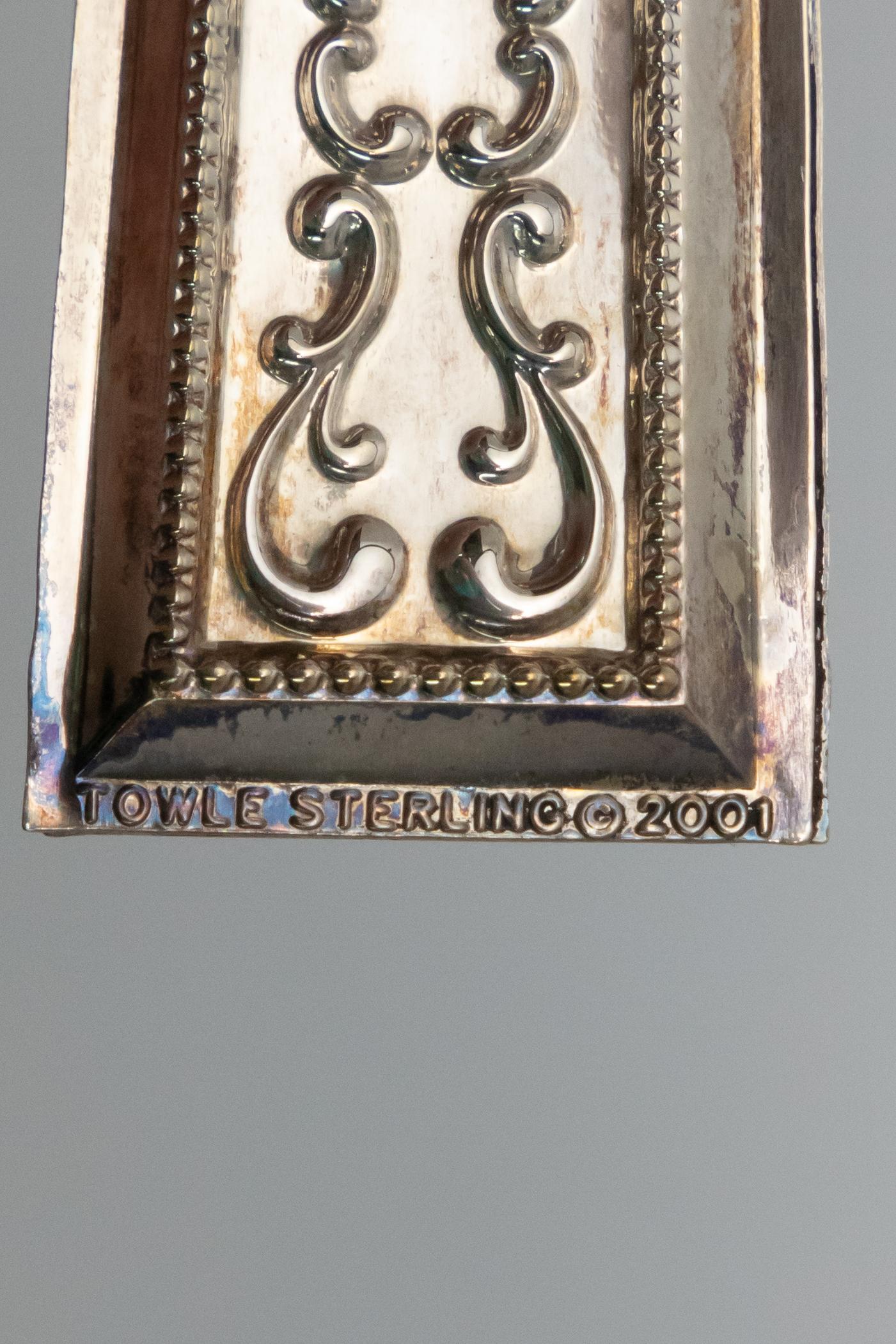 Contemporary Towle Sterling Cross, 2001 For Sale