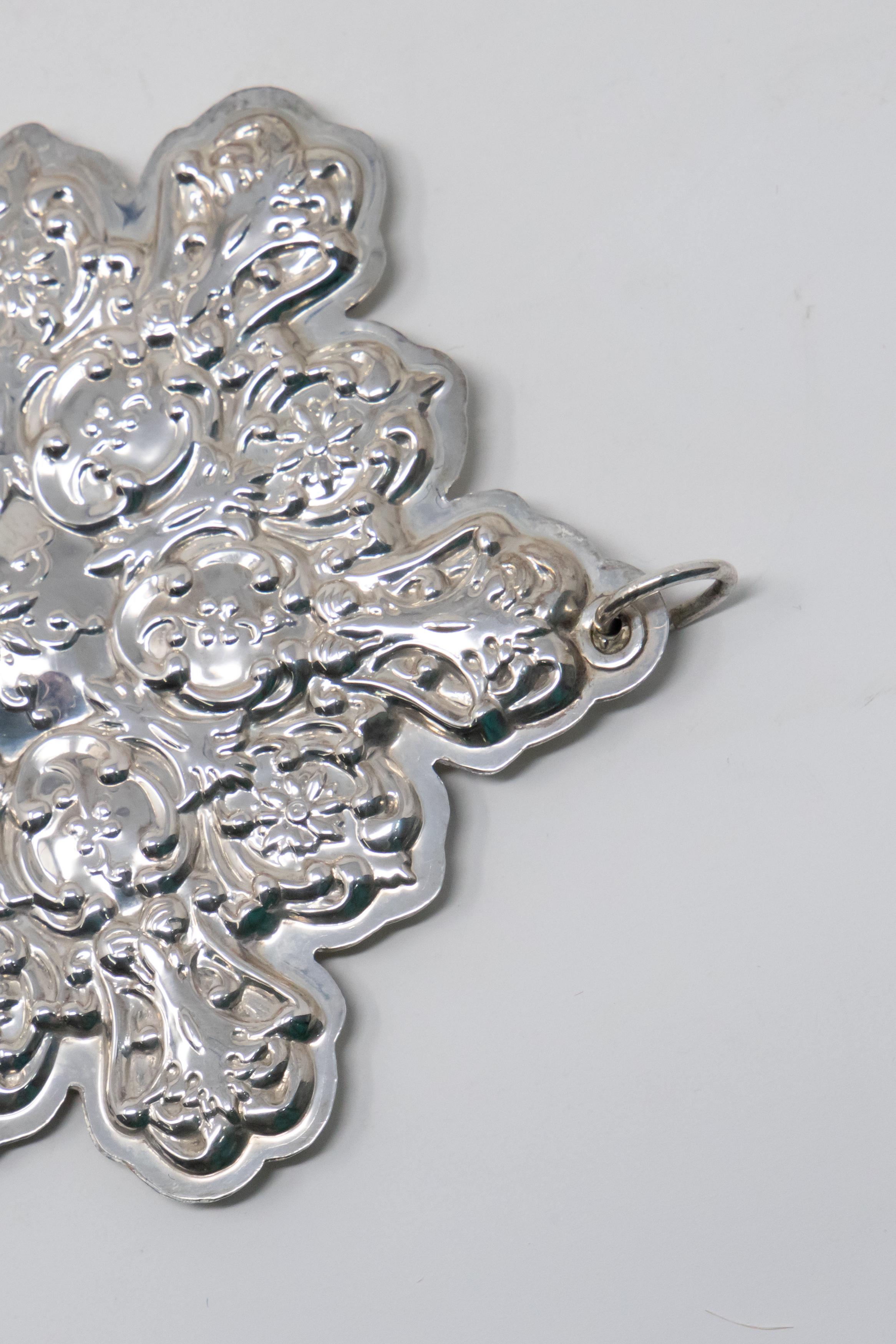 American Towle Sterling Old Master Snowflake, 1991 For Sale