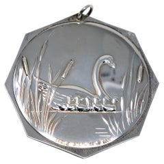 Towle Sterling Ornament "7 Swans a Swimming" No Box, 1977