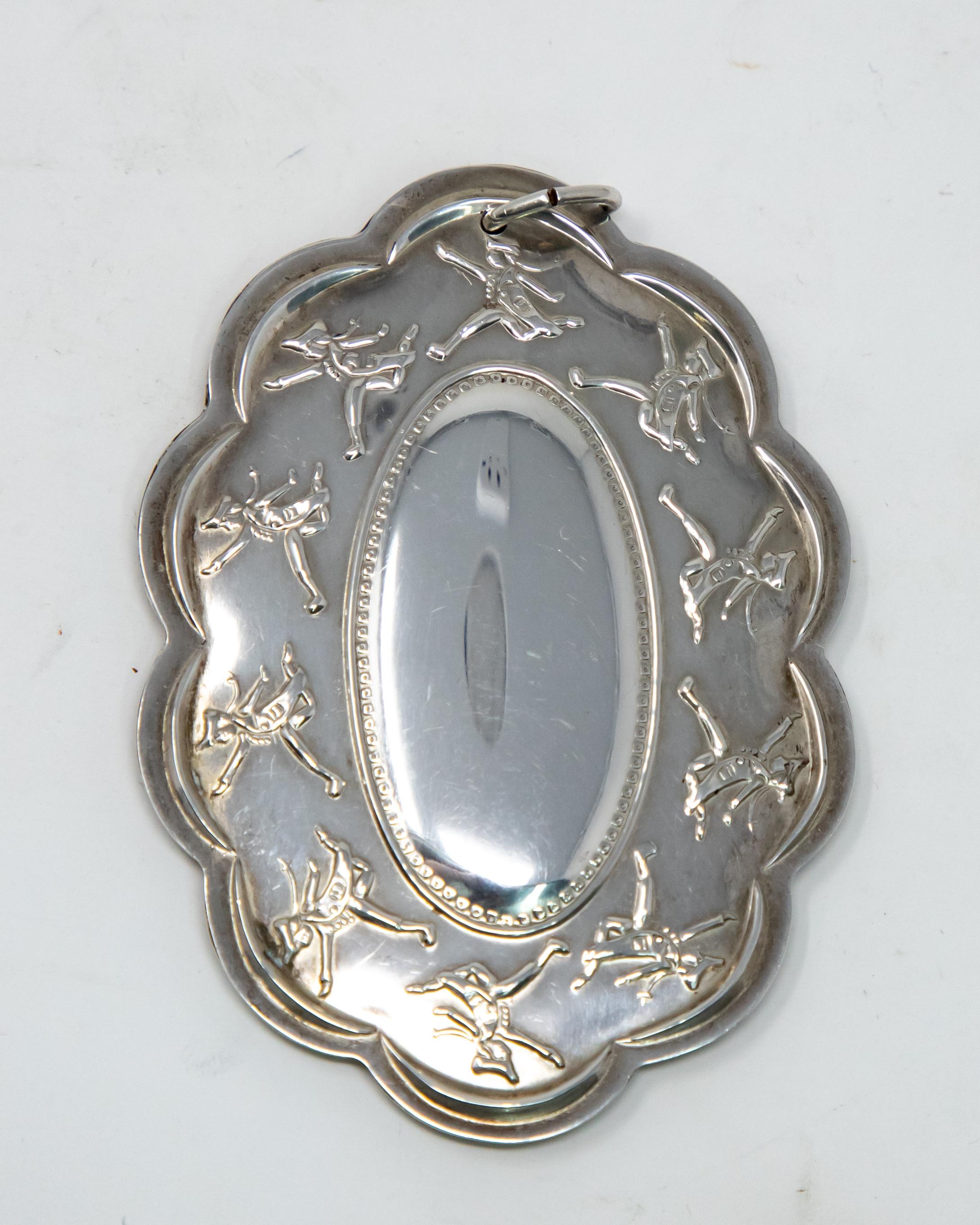 Late 20th Century Towle Sterling Ornament 