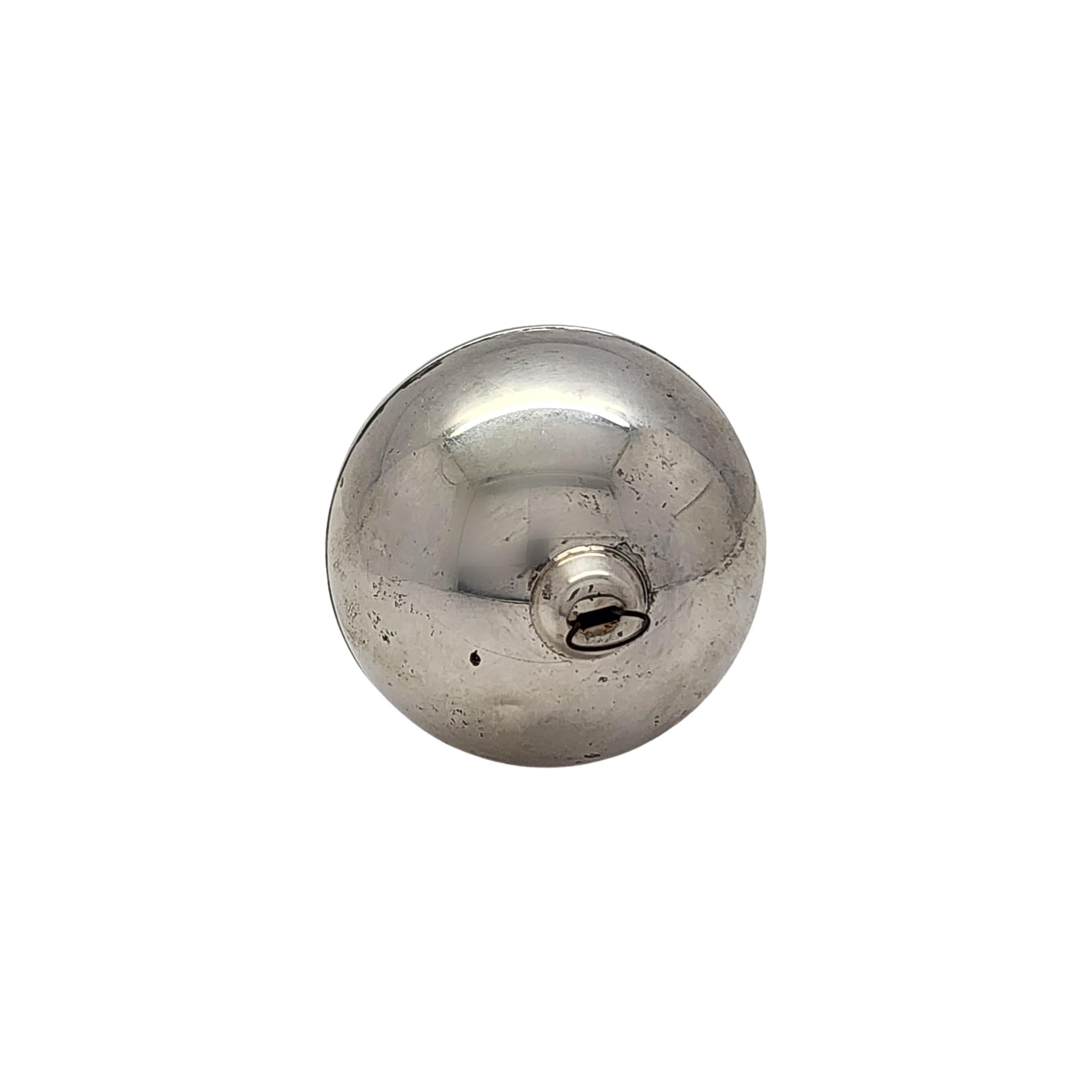 Towle Sterling Silver Ball Christmas Tree Ornament #15739 2