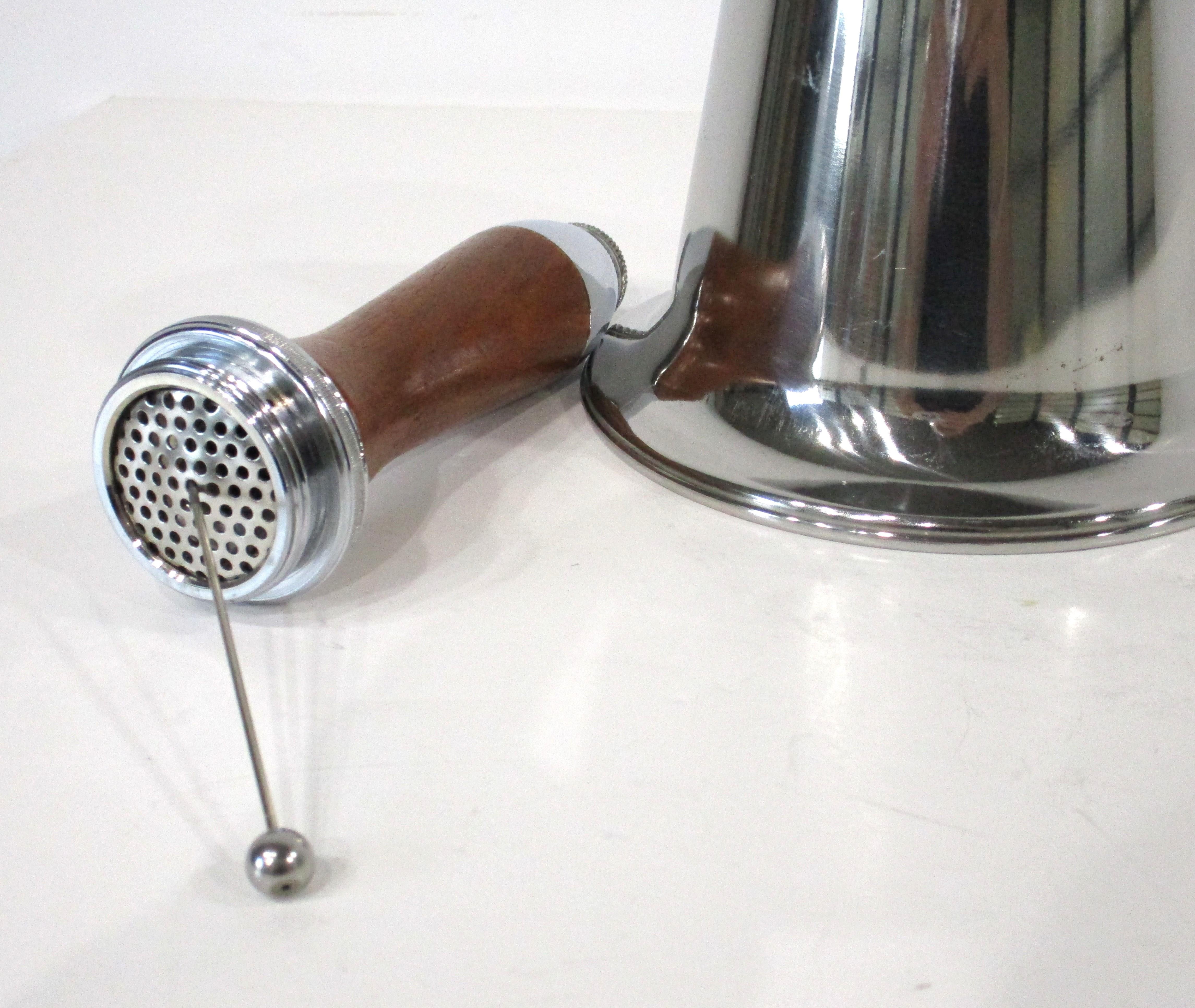 Chrome Shaker cocktail Town Crier Bell en vente