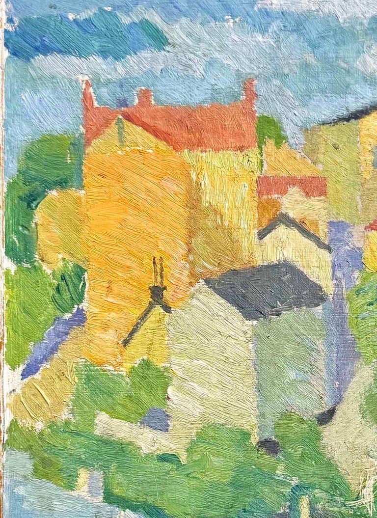 Townscape in Corsica\, image size:768x1055