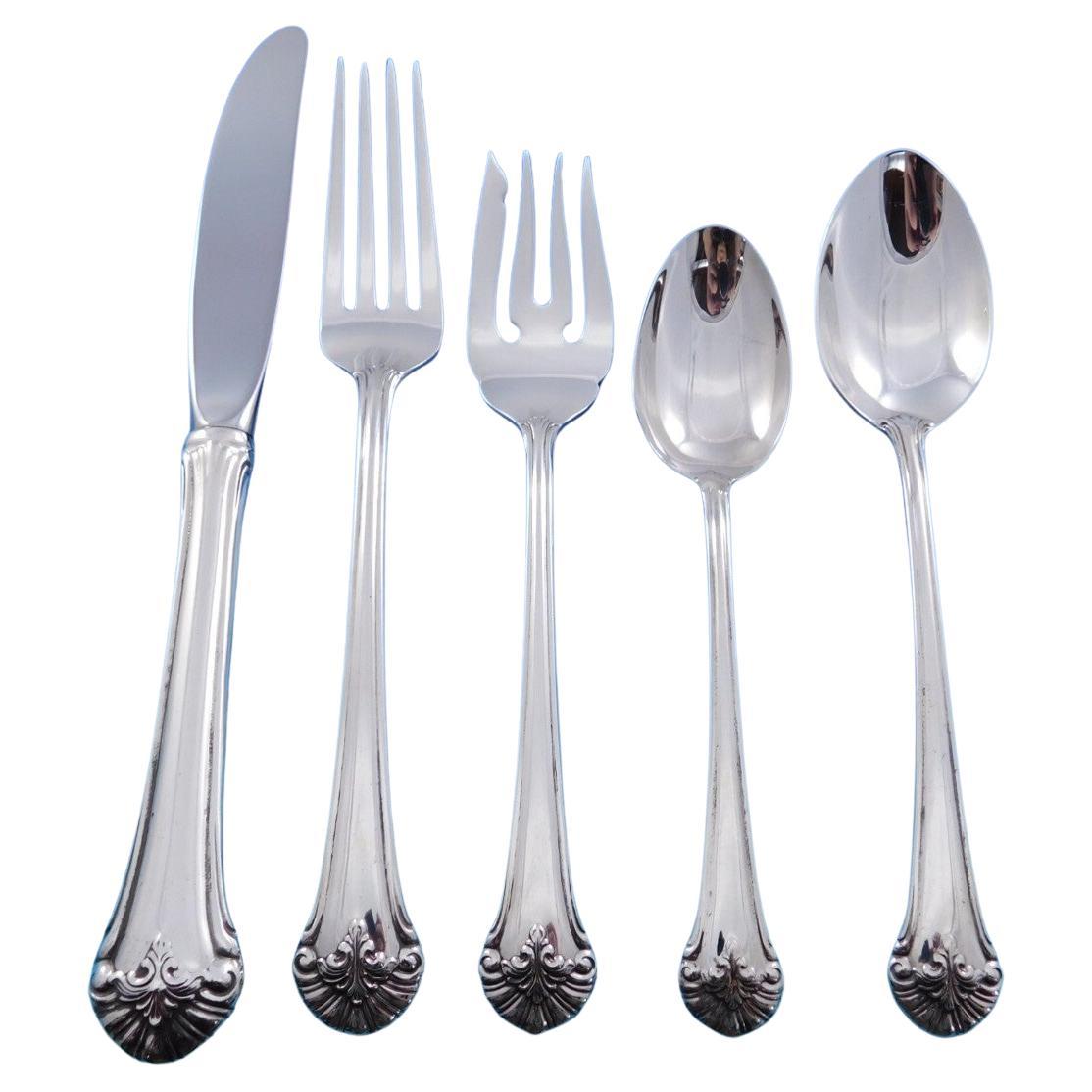 Townsend by Gorham Sterling Silver Flatware Set for 12 Service 62 pieces