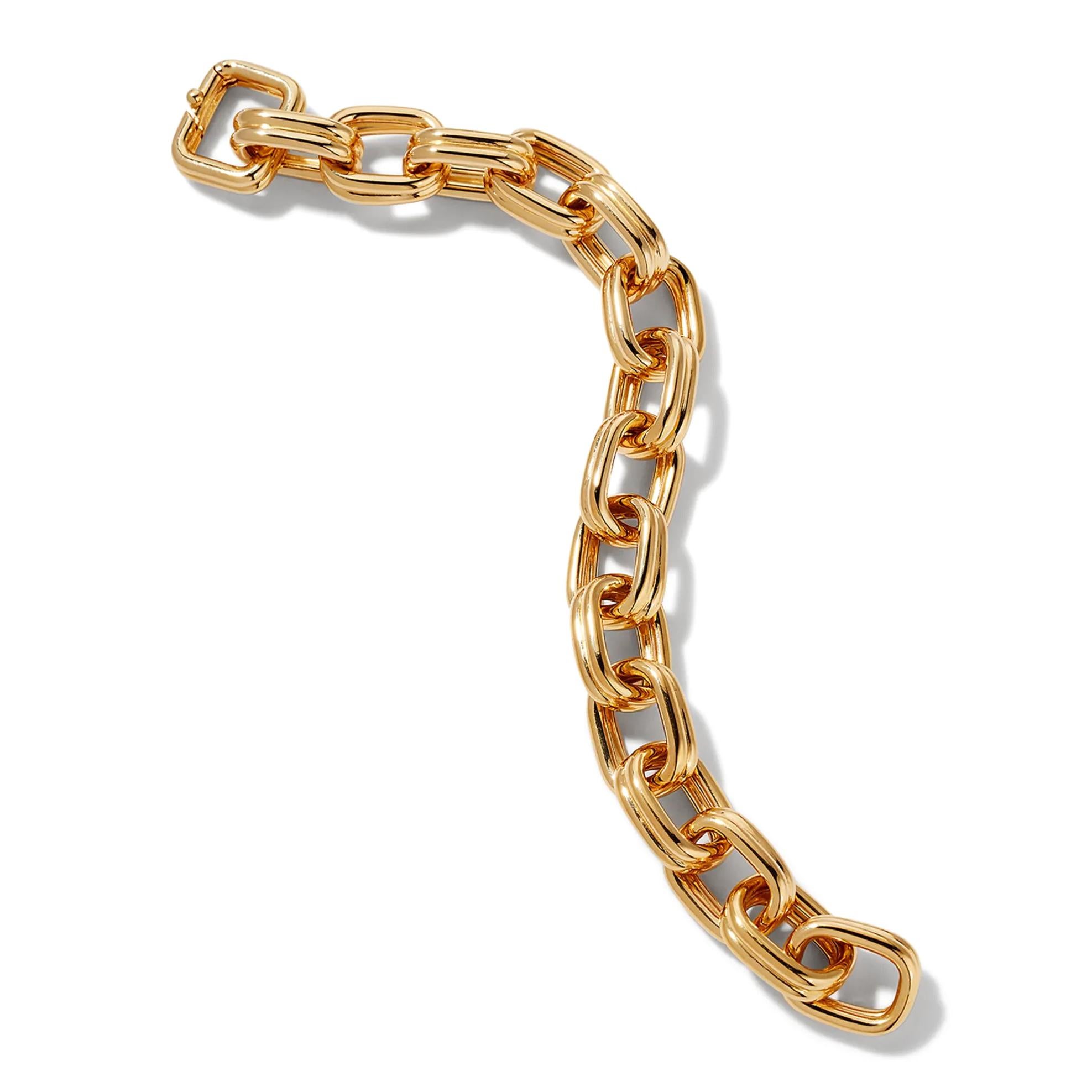 Bracelet chaîne en or - Taille Small Unisexe en vente