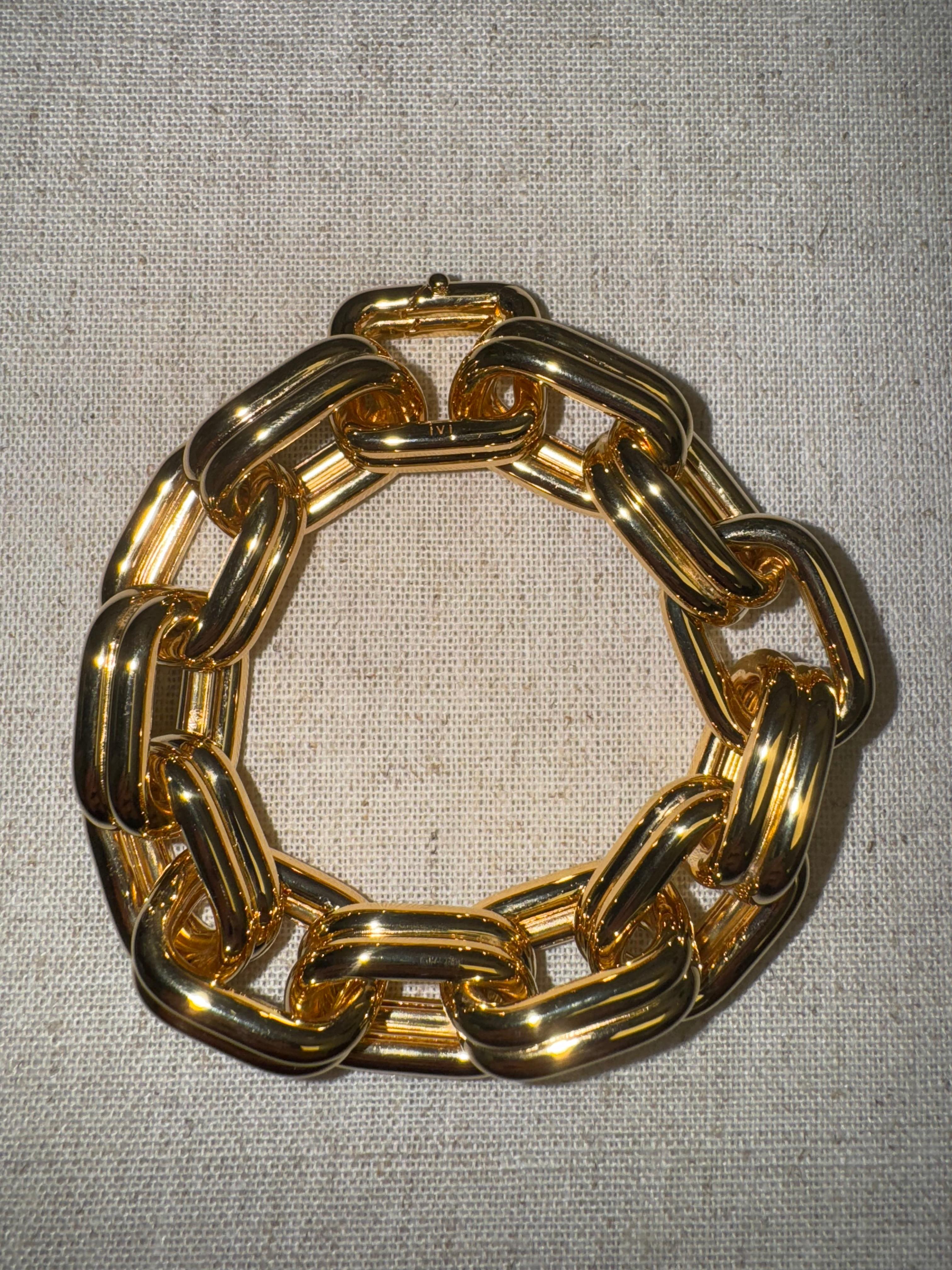 Pulsera Cadena Oro - Talla XS en venta 1
