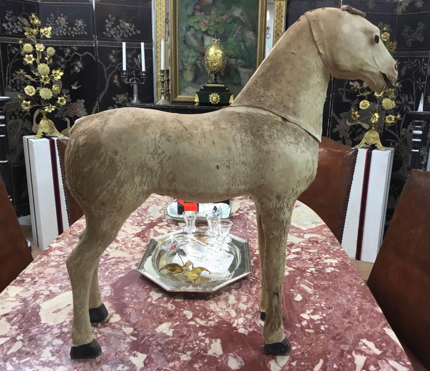 Pine Toy Horse from Sweden For Sale