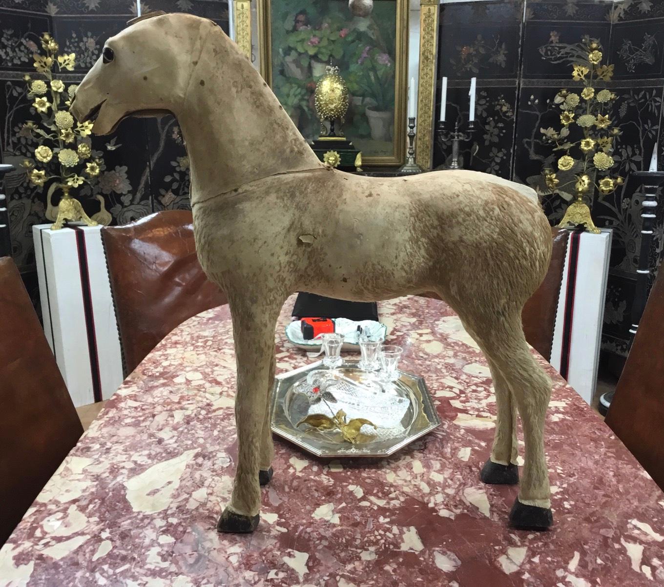 19th Century Toy Horse from Sweden For Sale