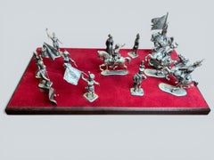 Toy soldiers Diorama – Presentation of the Flags by General Rapp - Austerlitz