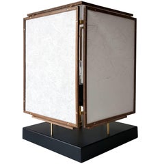 Toyama, Unique Lamp Table by Thierry Toutin