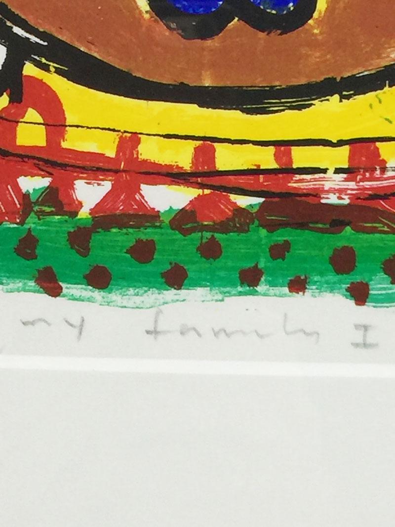 Toyin Loy Siebdruck „My Family I“ Nummeriert 46/55, 2001 (21. Jahrhundert und zeitgenössisch) im Angebot