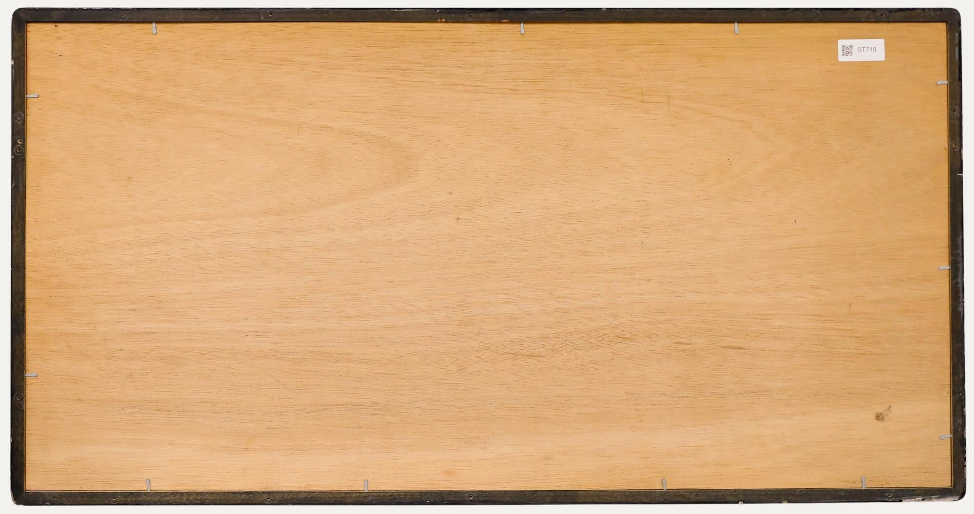 Toyohara Chikanobu (1838–1912) - Japanese Woodblock, A Game of Hanetsuki For Sale 2