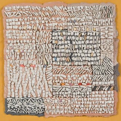 "Diary (2303), " Mixed Media Mosaic, 2023