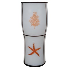 Tozai Home - Lampe de table côtière en verre dépoli - Modern Sea Creature - Nautical 18