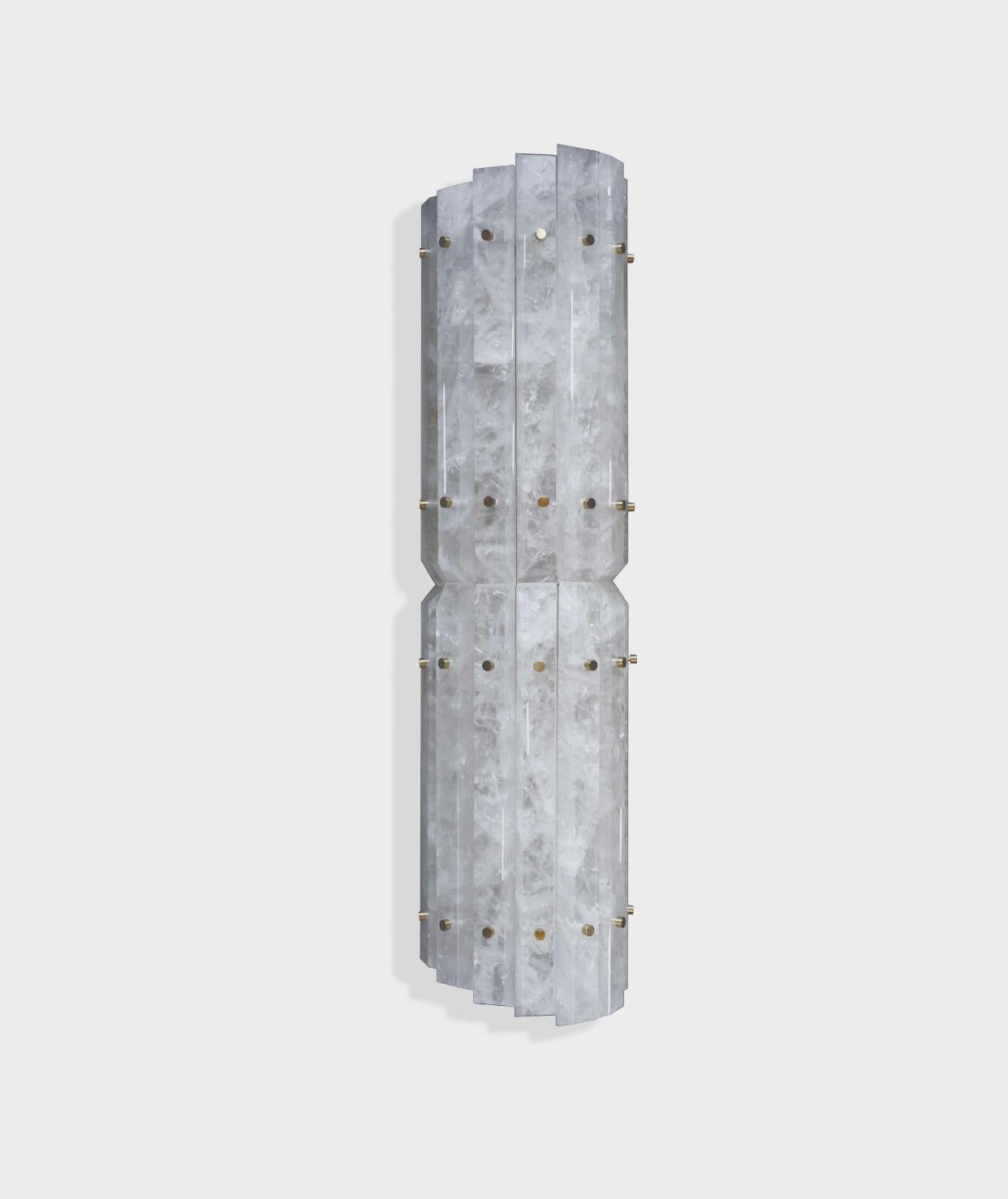 Contemporary TPB26 Rock Crystal Sconces by Phoenix