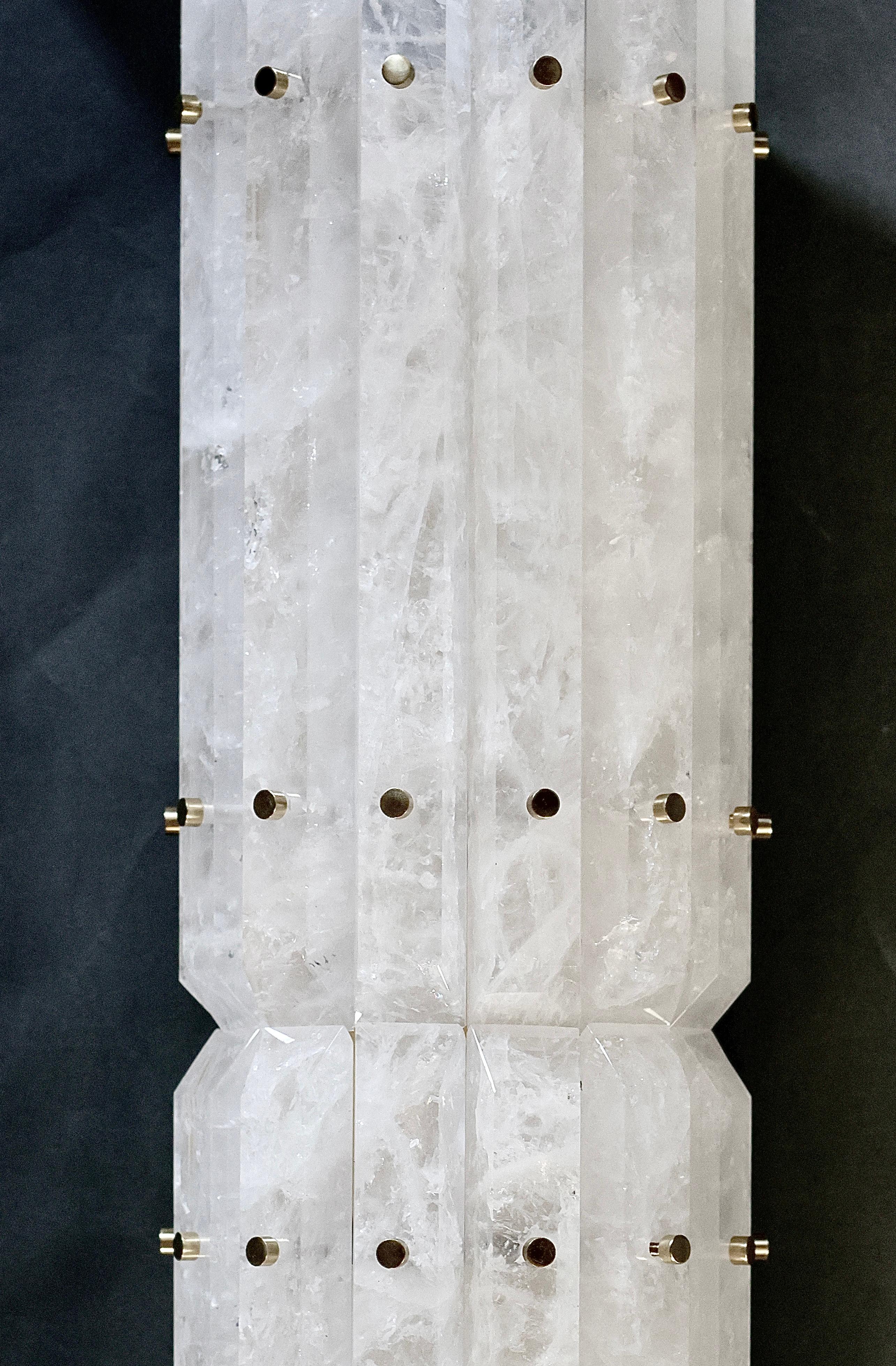 TPB34 Rock Crystal Sconces by Phoenix For Sale 1