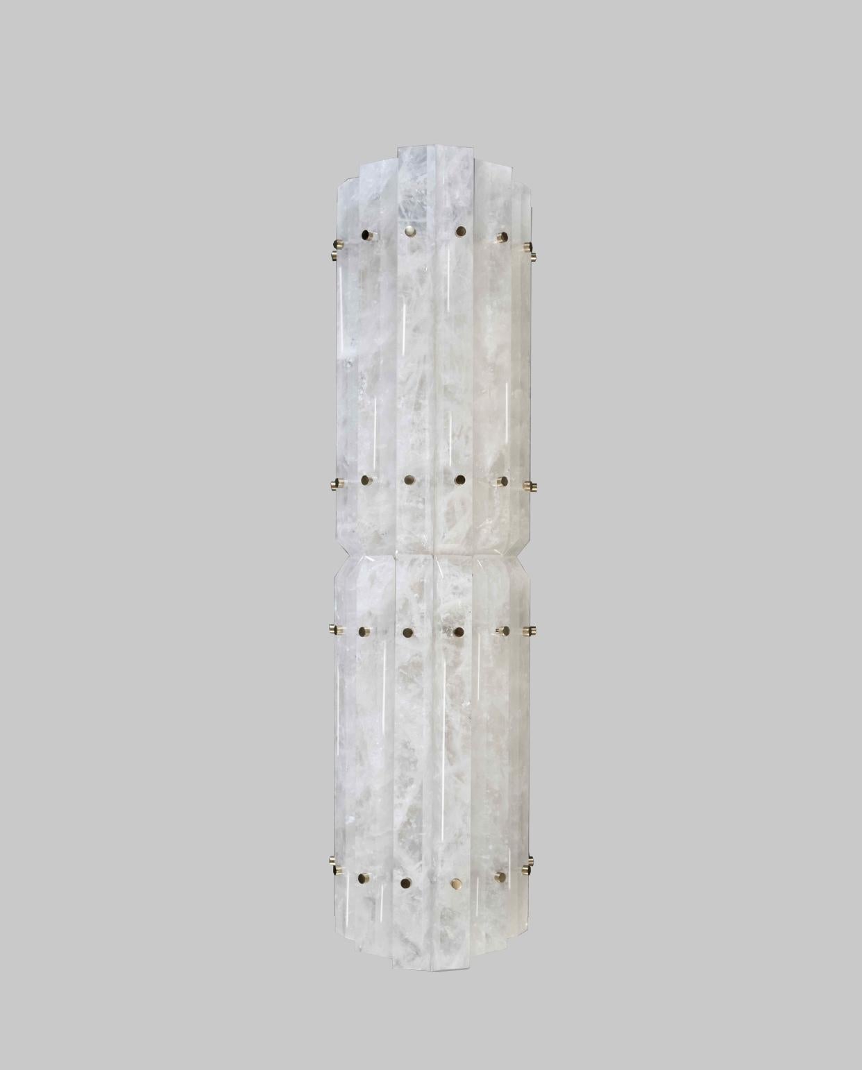 TPB26 Rock Crystal Sconces by Phoenix For Sale 1