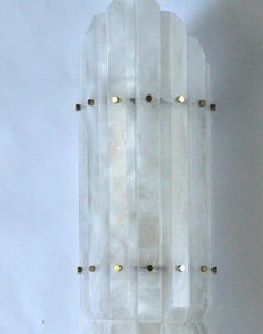 TPB30 Rock Crystal Sconces by Phoenix