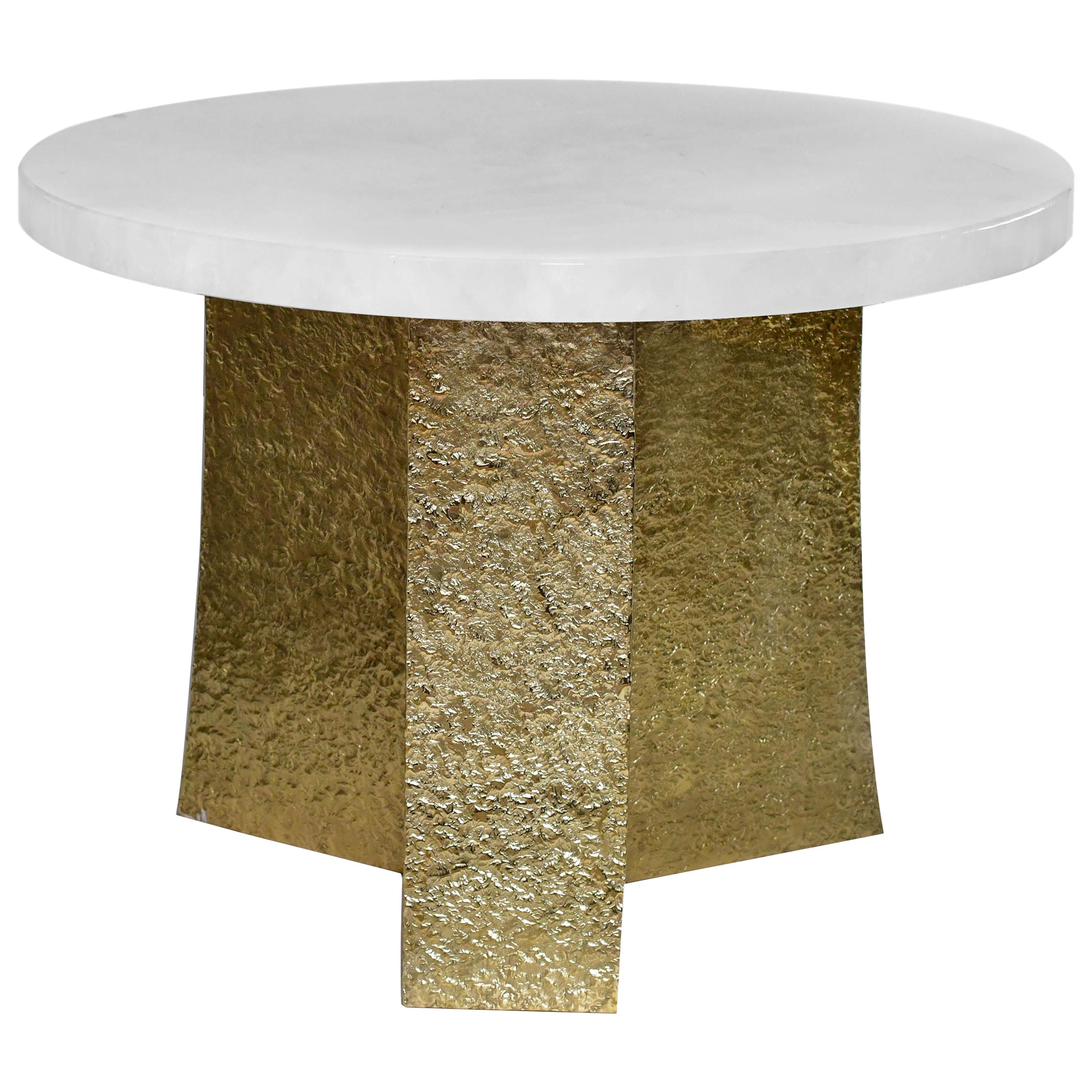 TPR Rock Crystal Table by Phoenix
