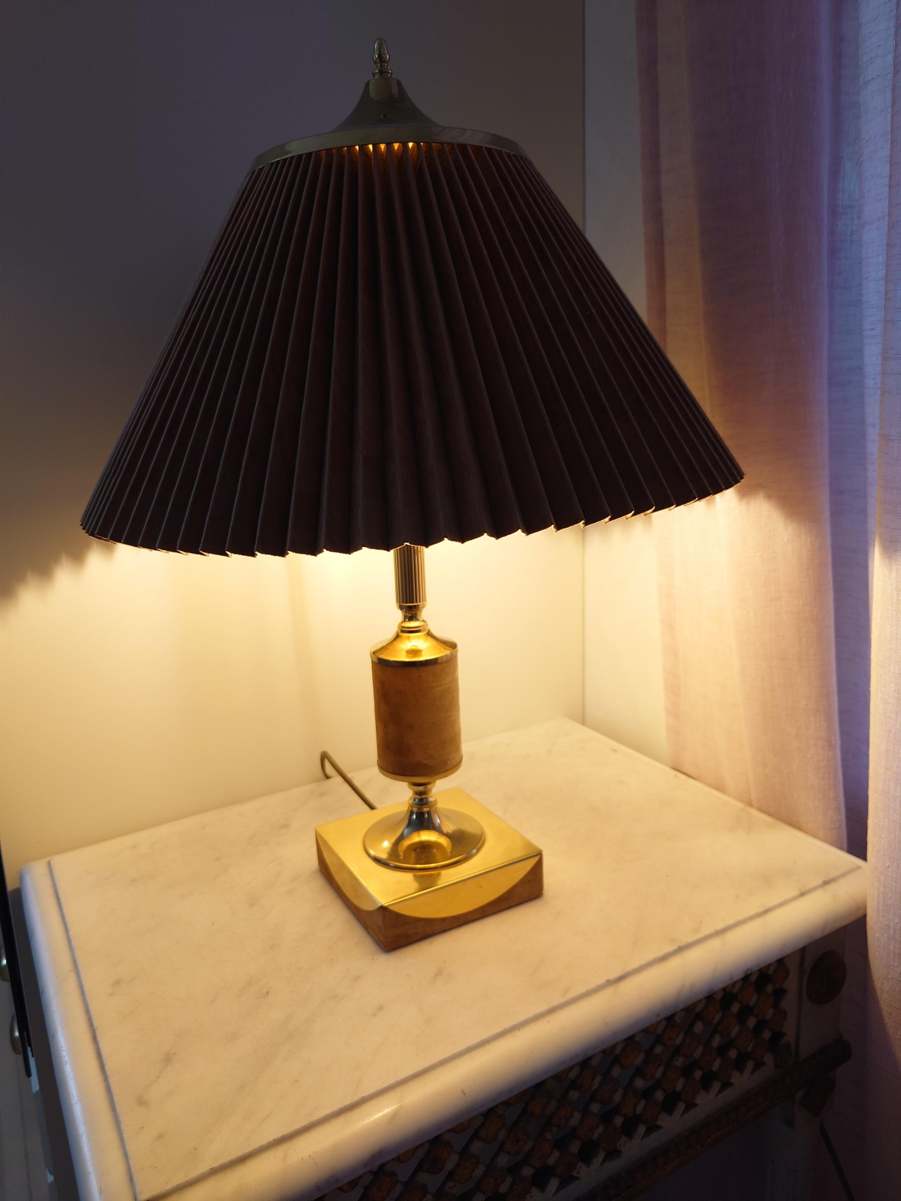  Tr & Co, Table Lamps, Brass, Norway, 1960s For Sale 4