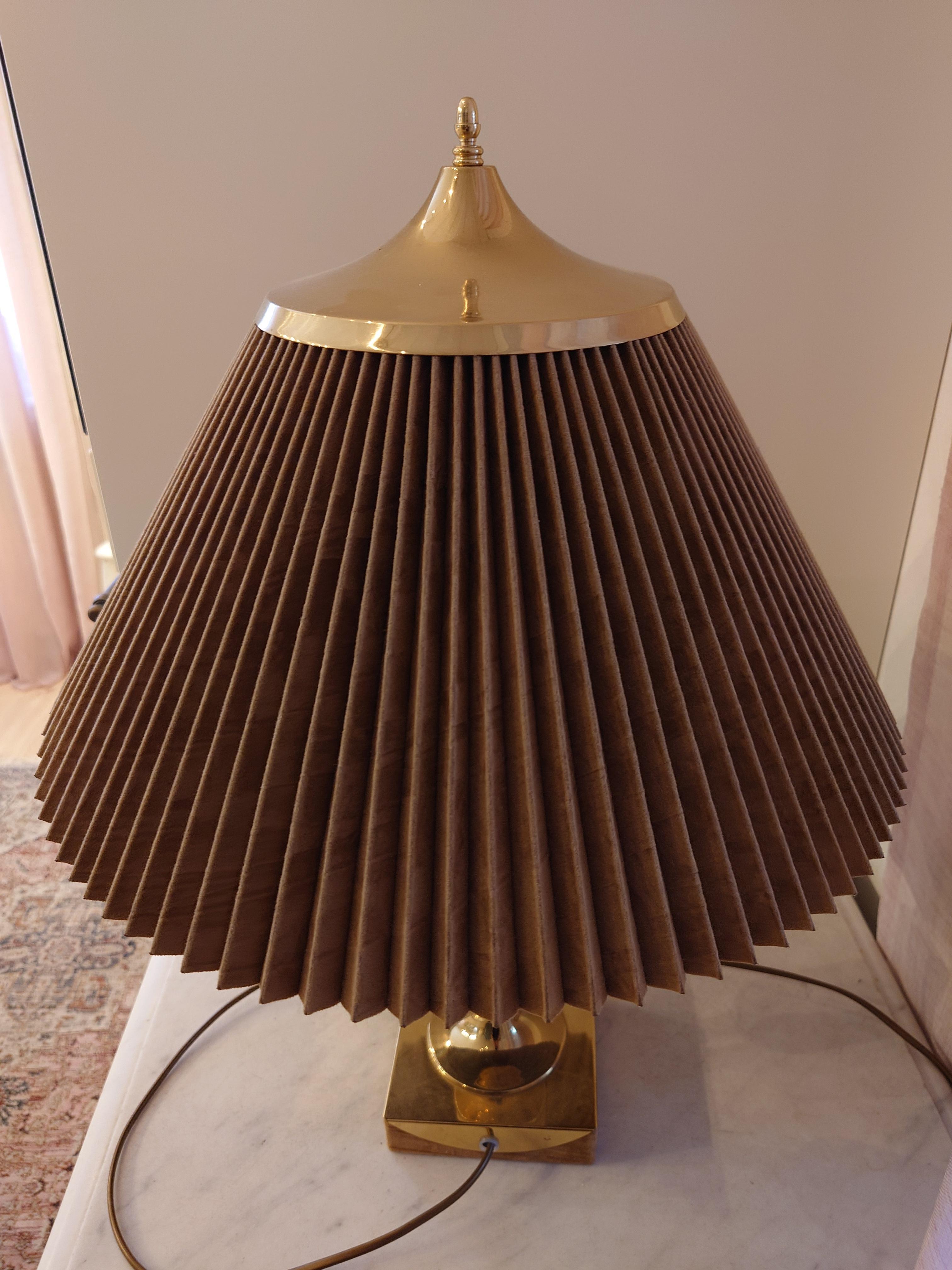  Tr & Co, Table Lamps, Brass, Norway, 1960s For Sale 5