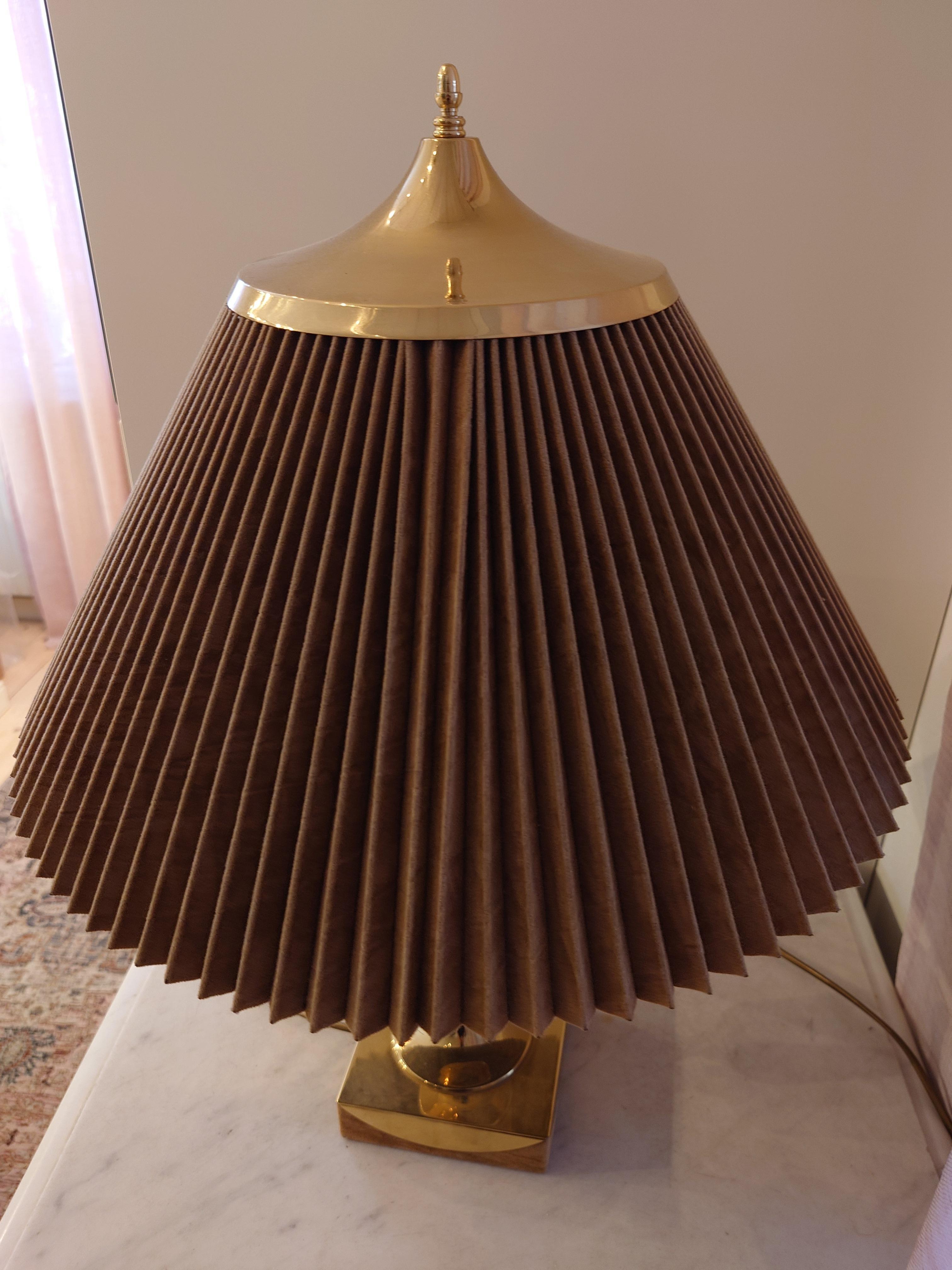  Tr & Co, Table Lamps, Brass, Norway, 1960s For Sale 6