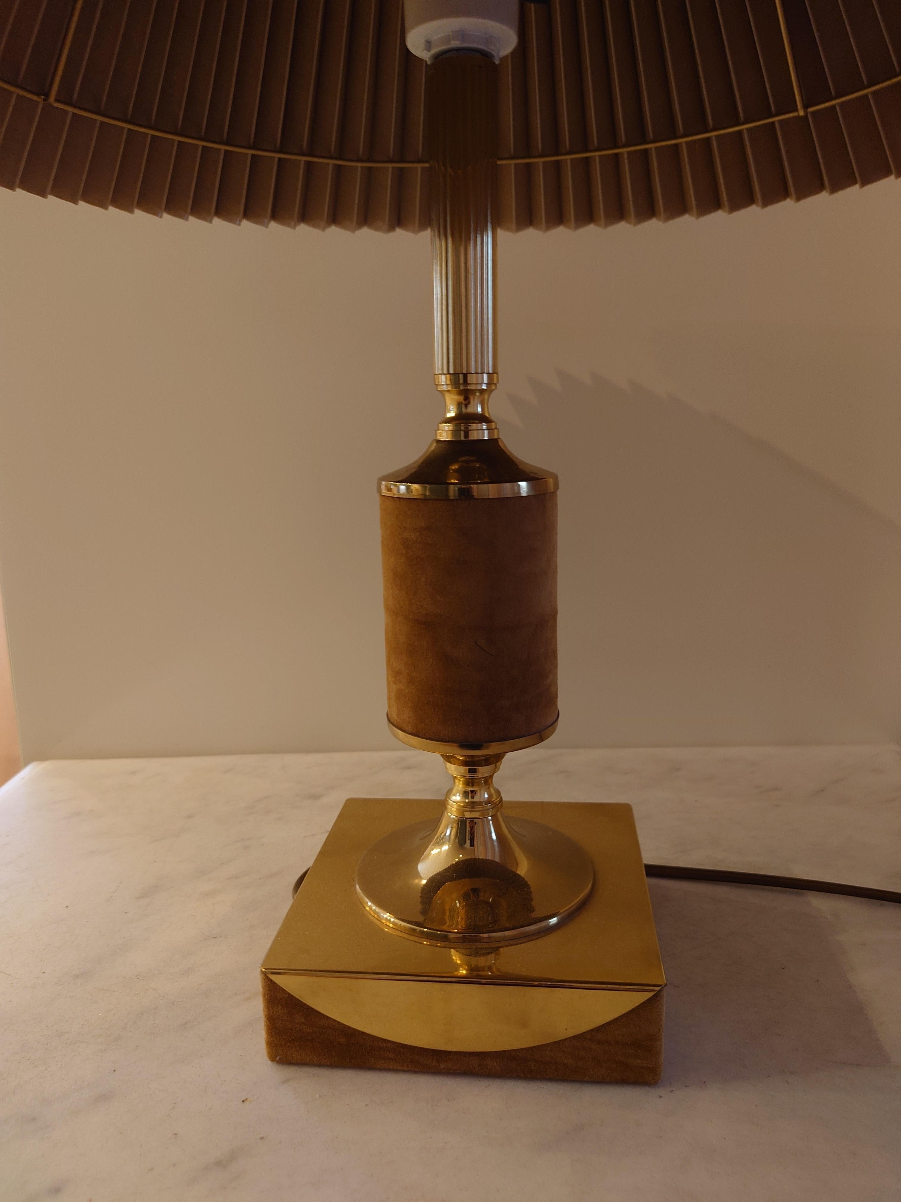  Tr & Co, Table Lamps, Brass, Norway, 1960s For Sale 1