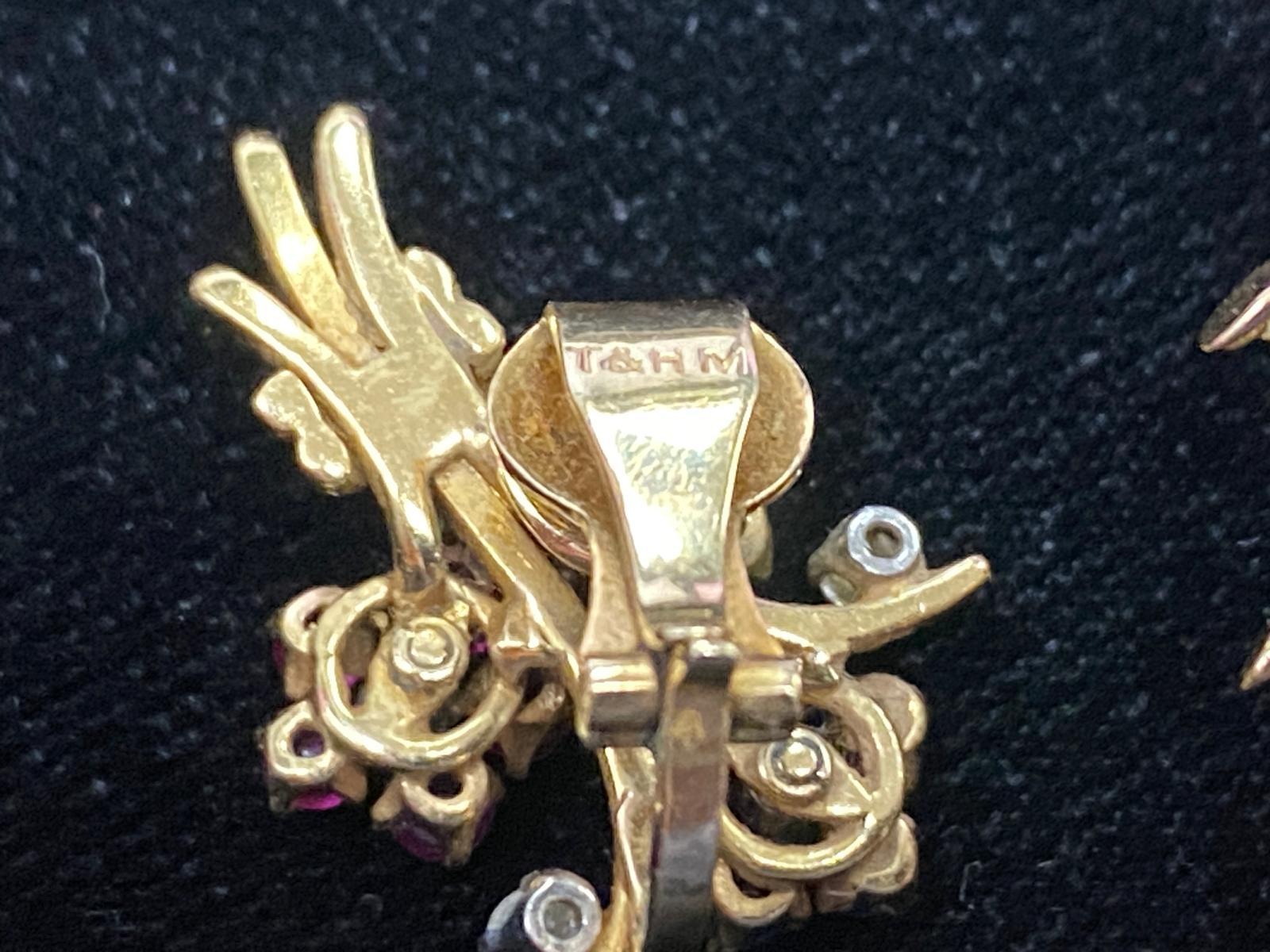 da uomo o donna Trabert & Hoeffer / Mauboussin oro 18 carati con diamanti e pietre preziose in vendita