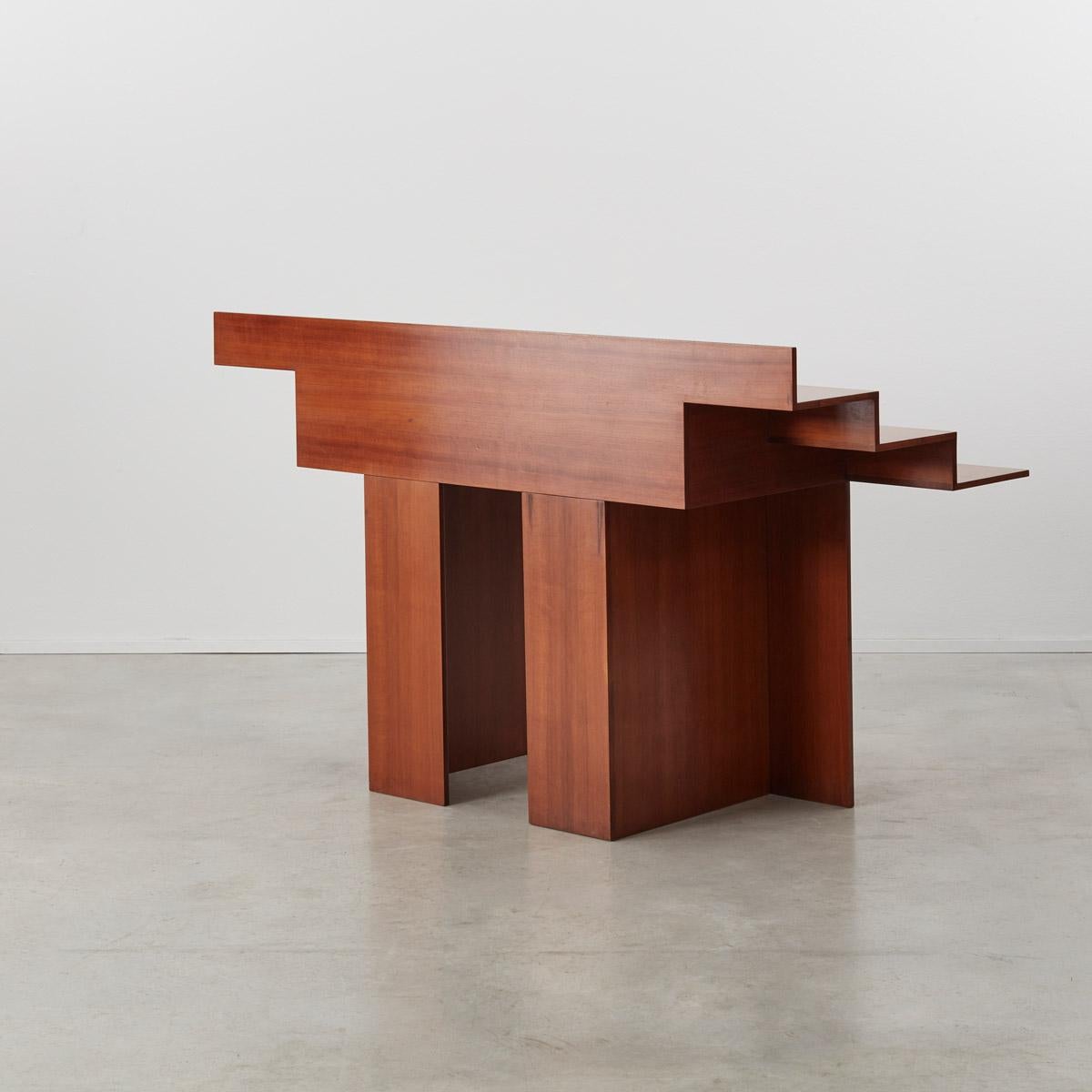 Post-Modern Trabucco and Vecchi ‘SC73’ Desk for Poggi, Italy, 1983