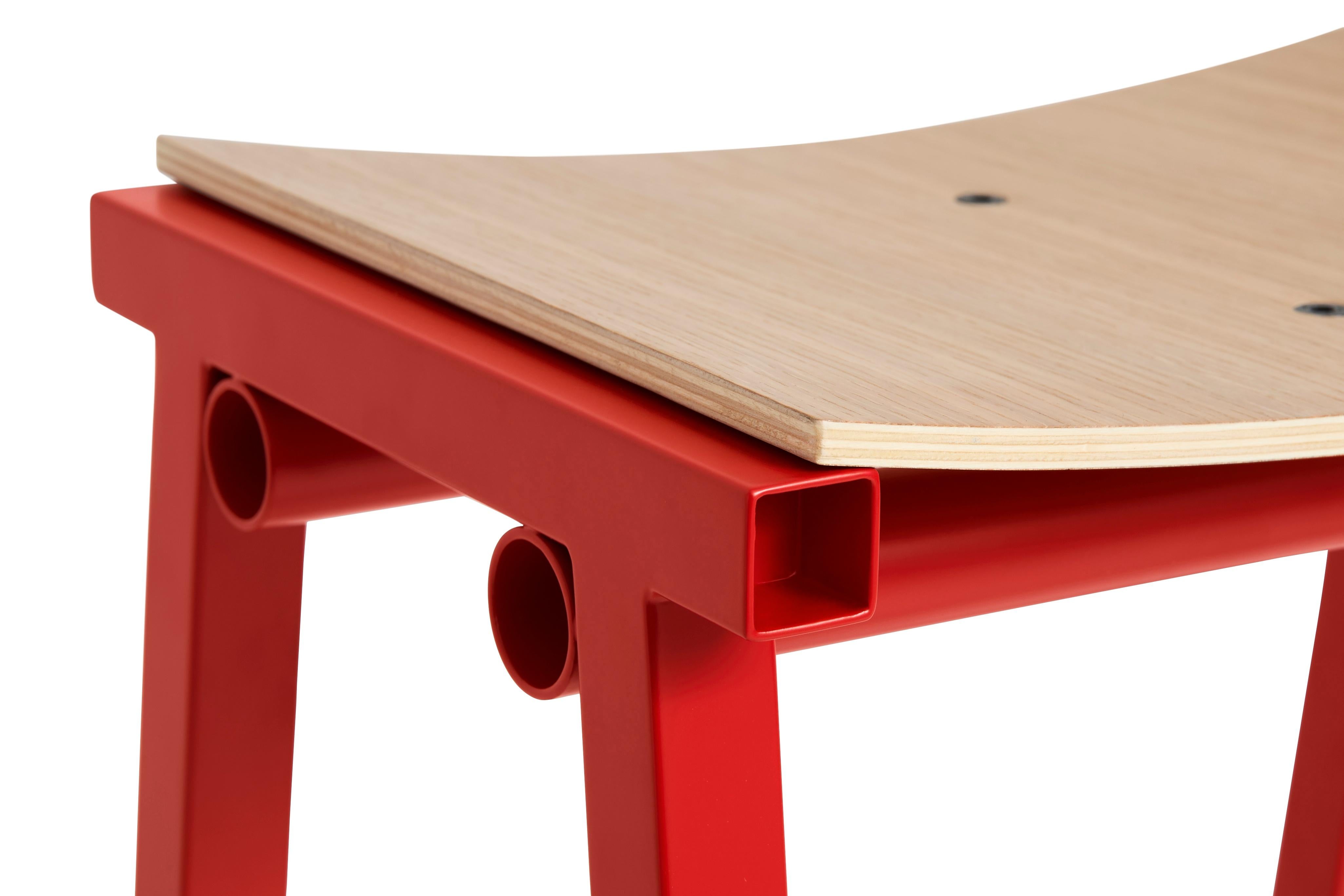 hay about a stool