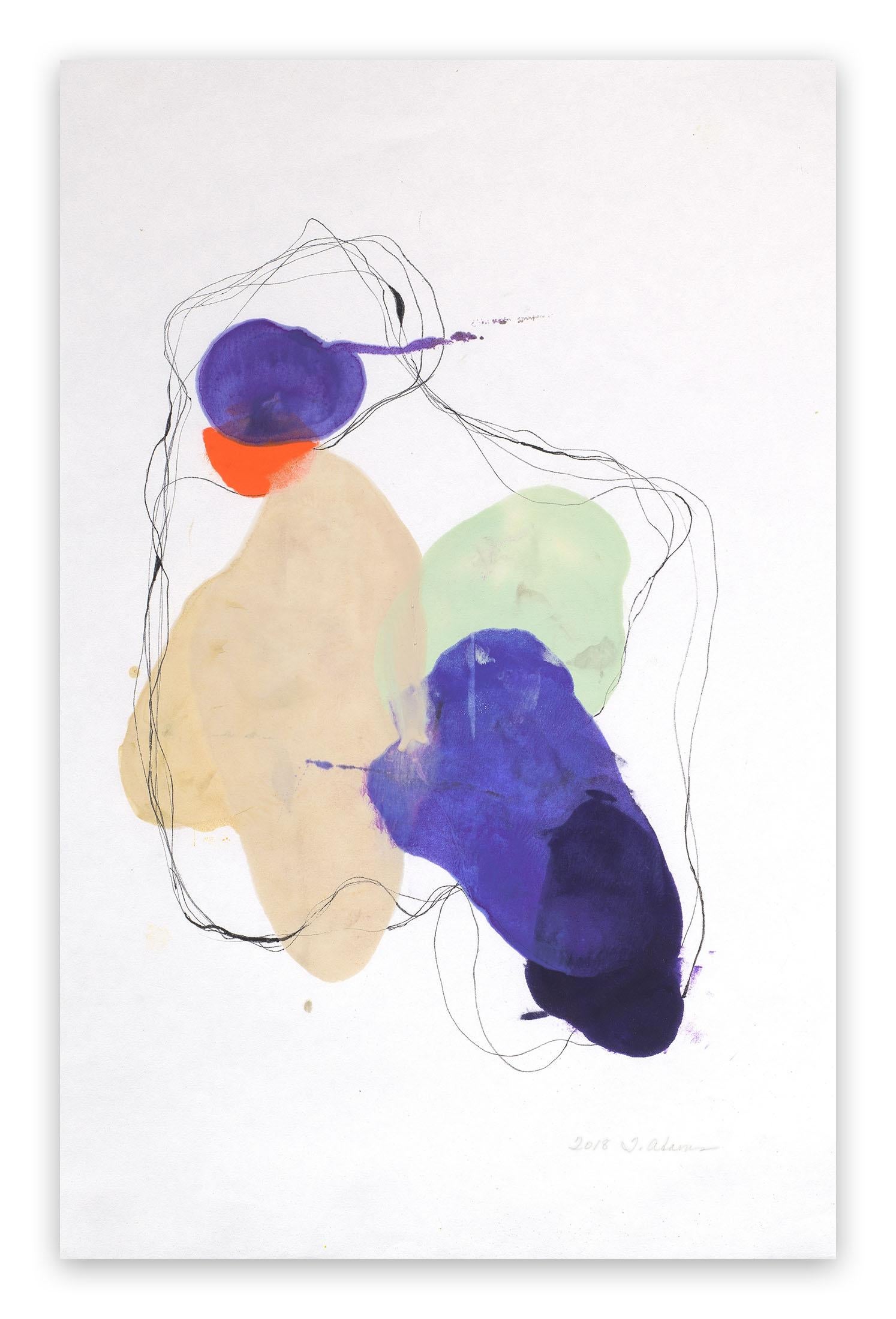 Tracey Adams Abstract Painting – 0118.2 (Abstraktes Gemälde)