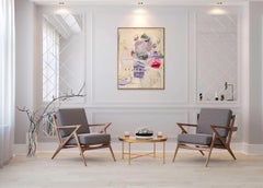 Tutto ciò che perdi si ripresenta in una forma diversa (pittura astratta)