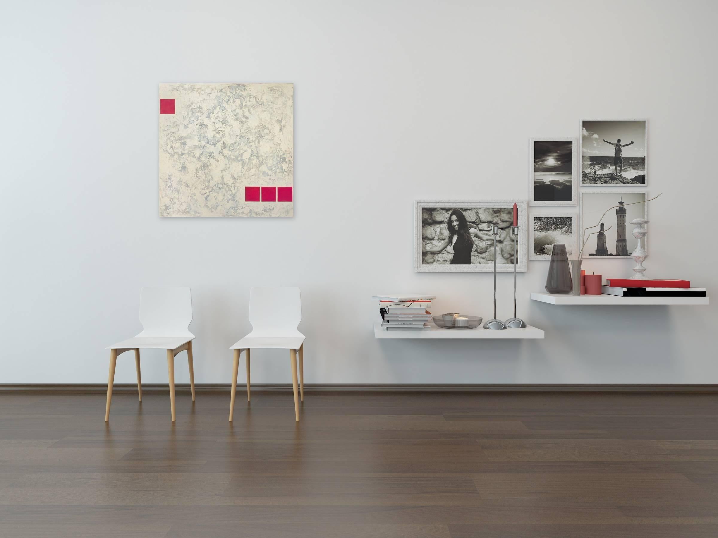 Momento lineare (Pittura astratta) - Painting di Tracey Adams