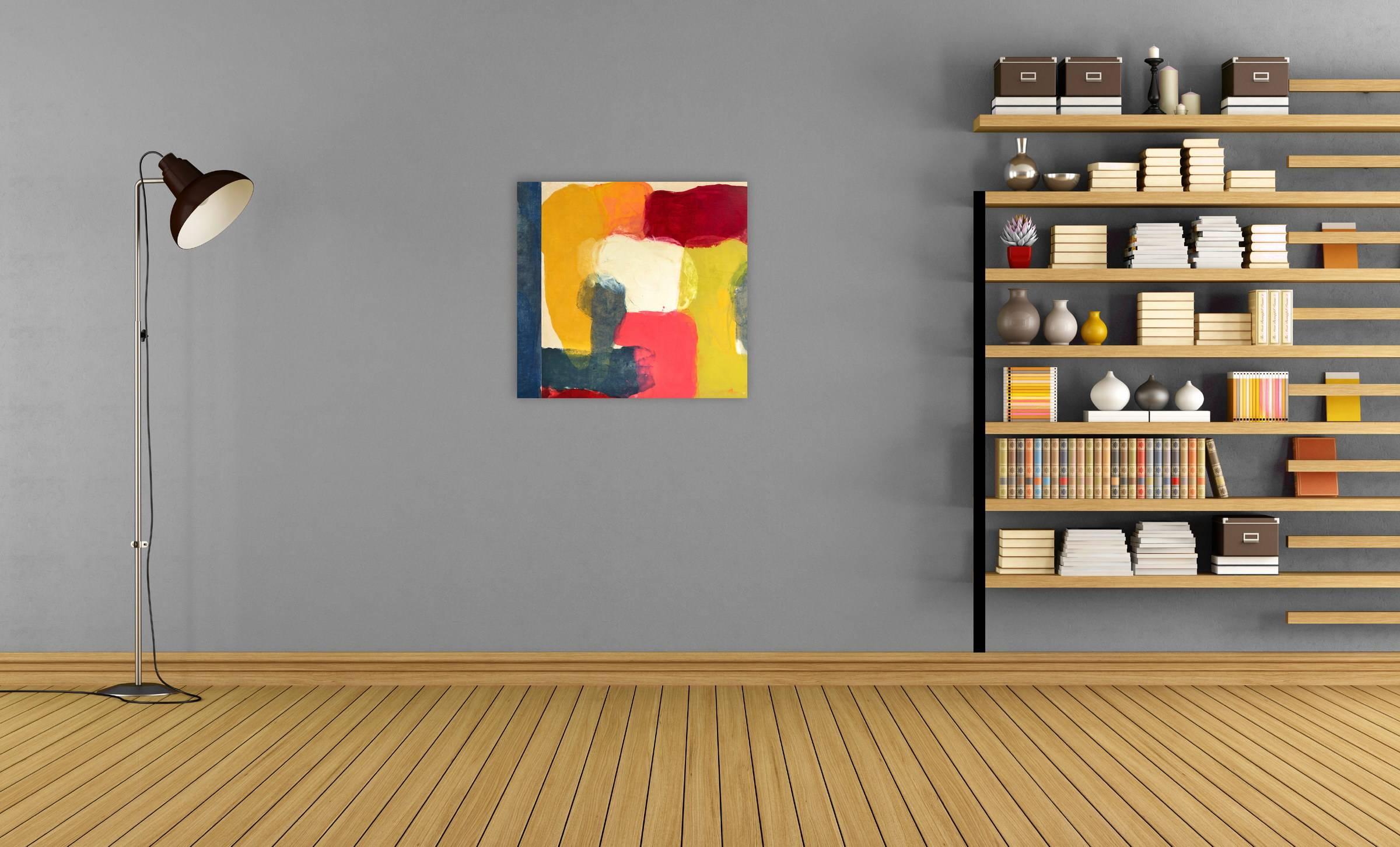 Obbligo di ritirarsi (Pittura astratta) - Painting di Tracey Adams