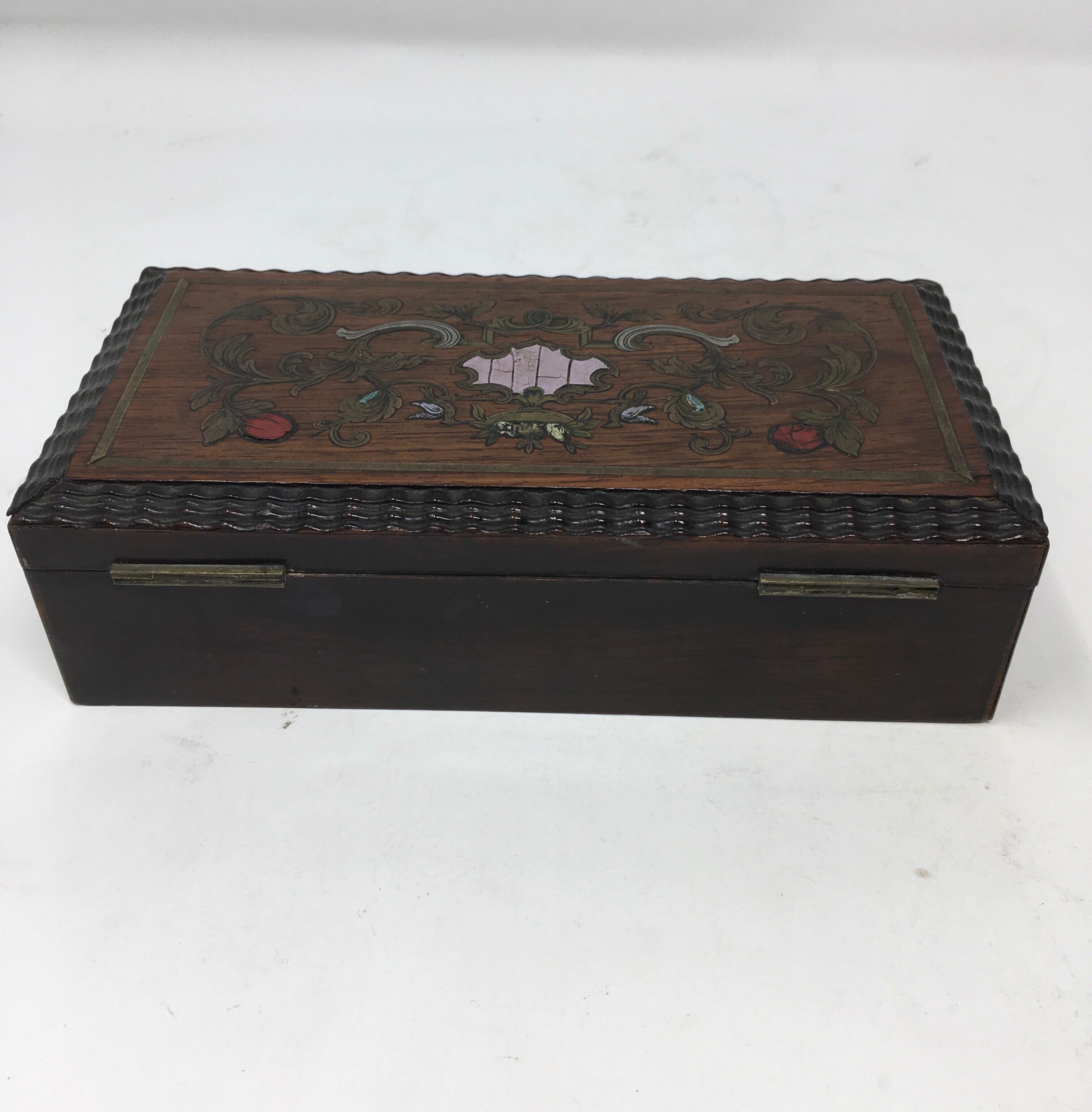 Decorative Wood Box 1