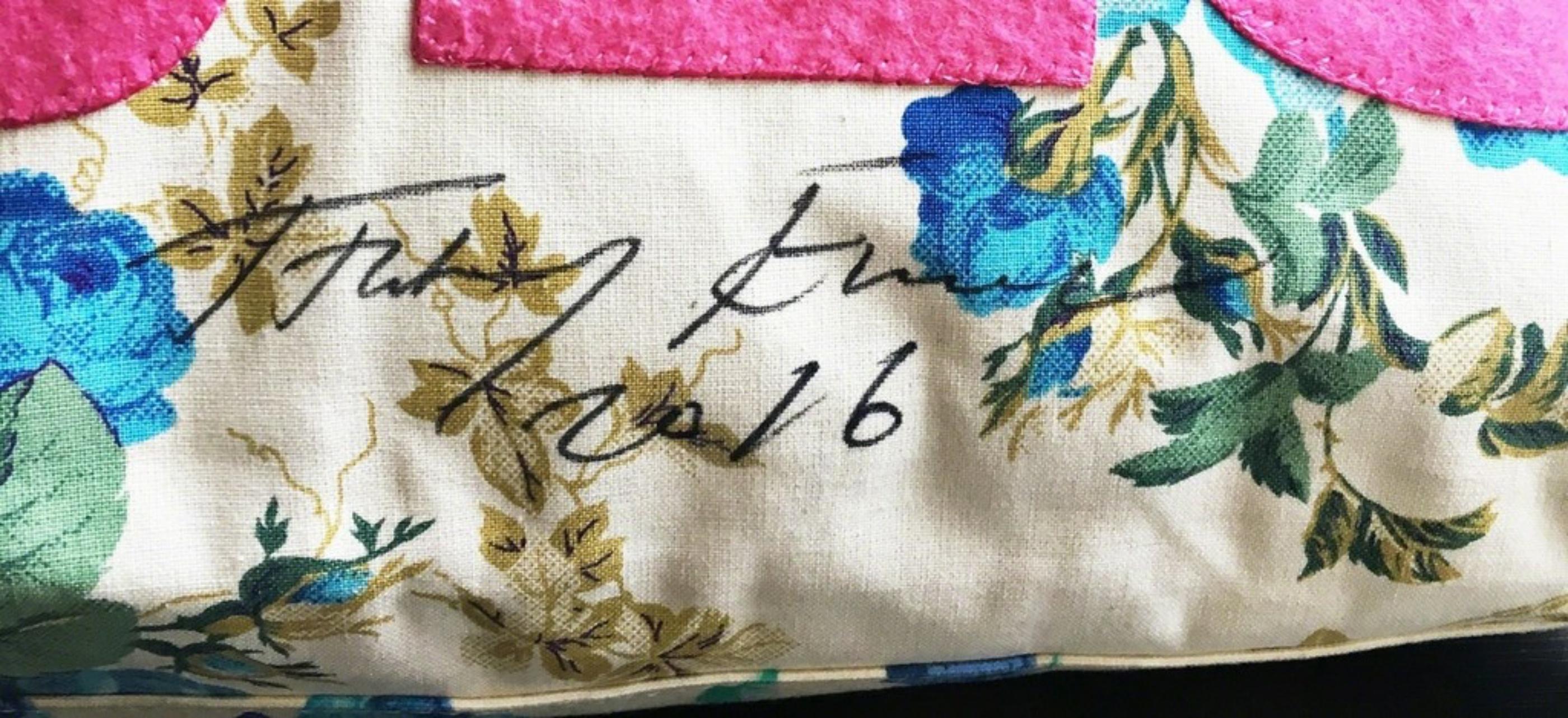 Always Me, bolso de edición limitada (Firmado y fechado a mano por Tracey Emin) en venta 1