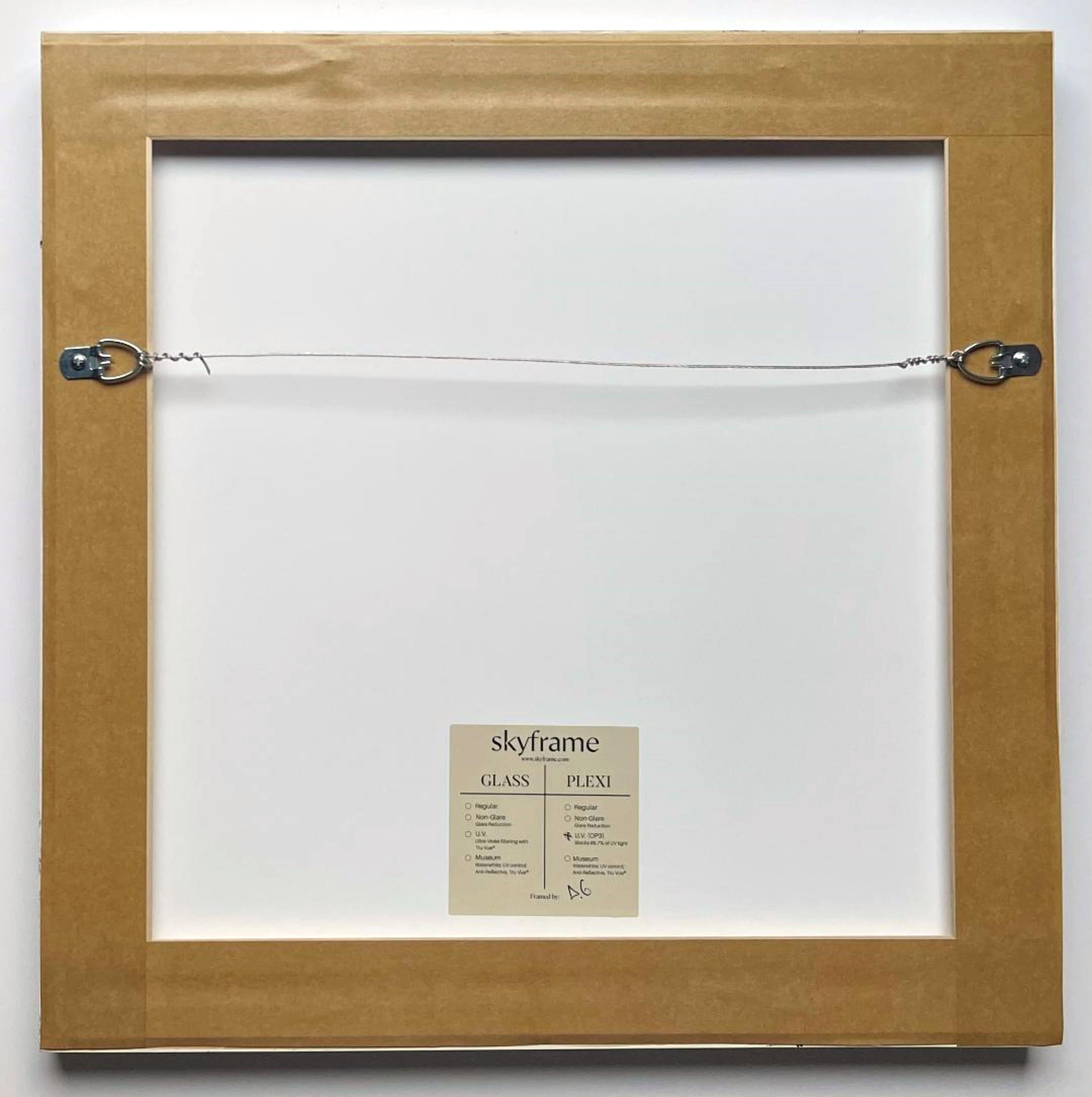 My Heart is With You Always, framed textile with hand signed and inscribed tag For Sale 1