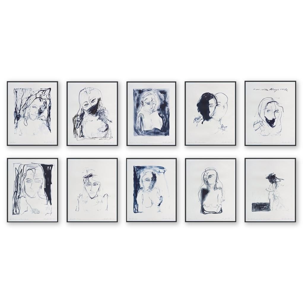 Viaggio verso la morte (Portfolio di 10) -Emin, Contemporaneo, YBA, Litografia